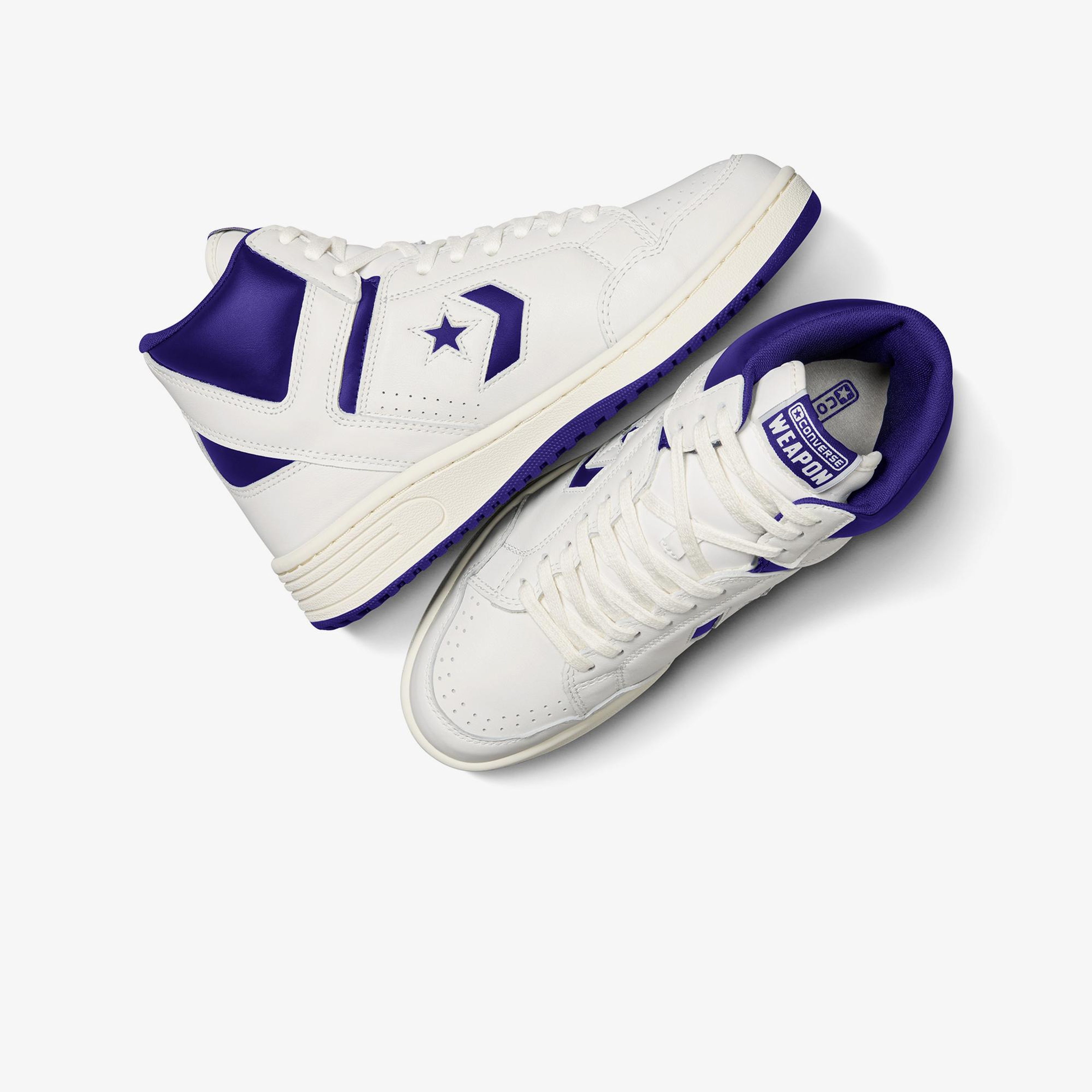 Converse Weapon Unisex Krem Deri Sneaker