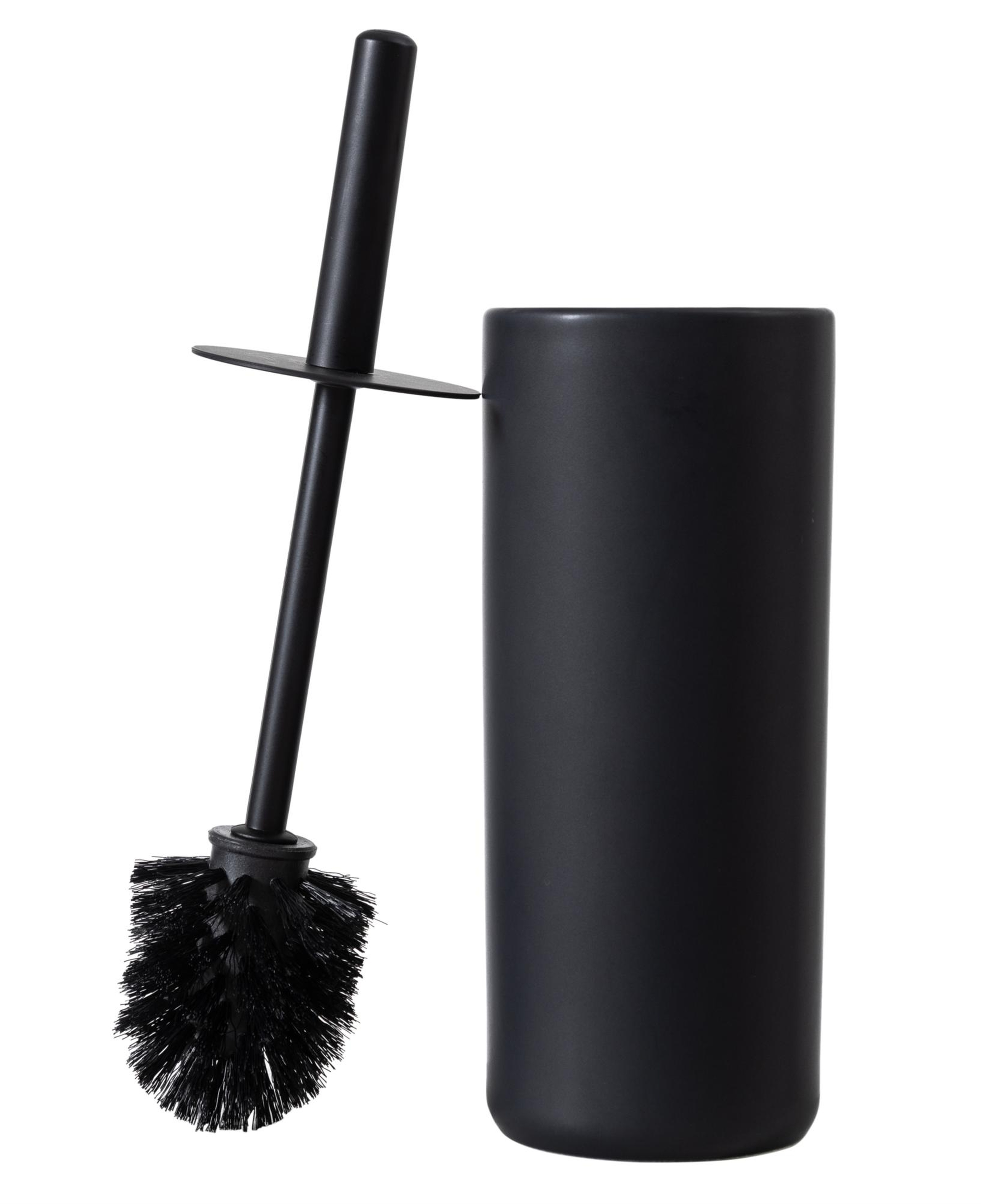 MAT SİYAH  TUVALET FIRÇASI