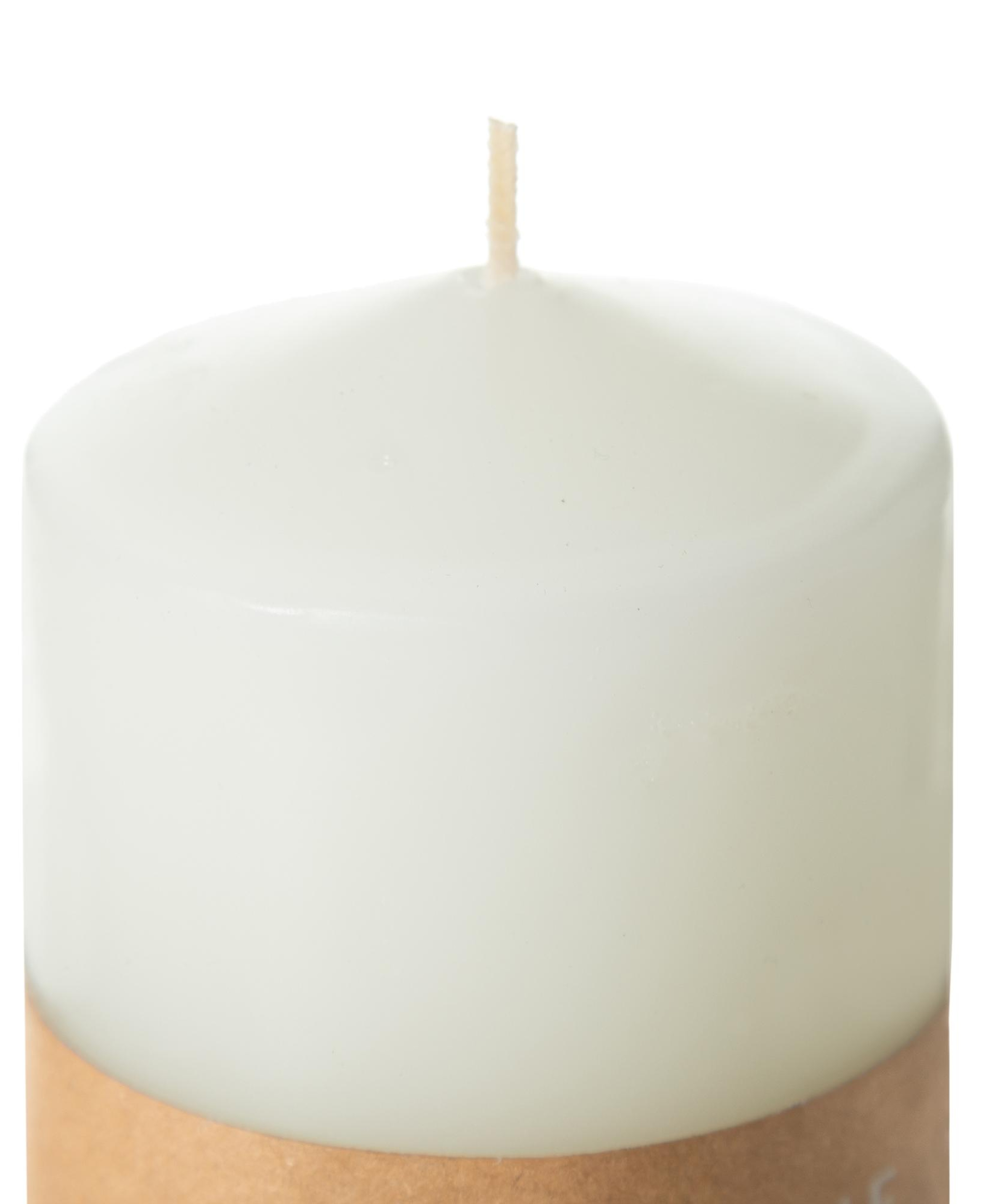 SÜTUN MUM BEYAZ 7X10CM