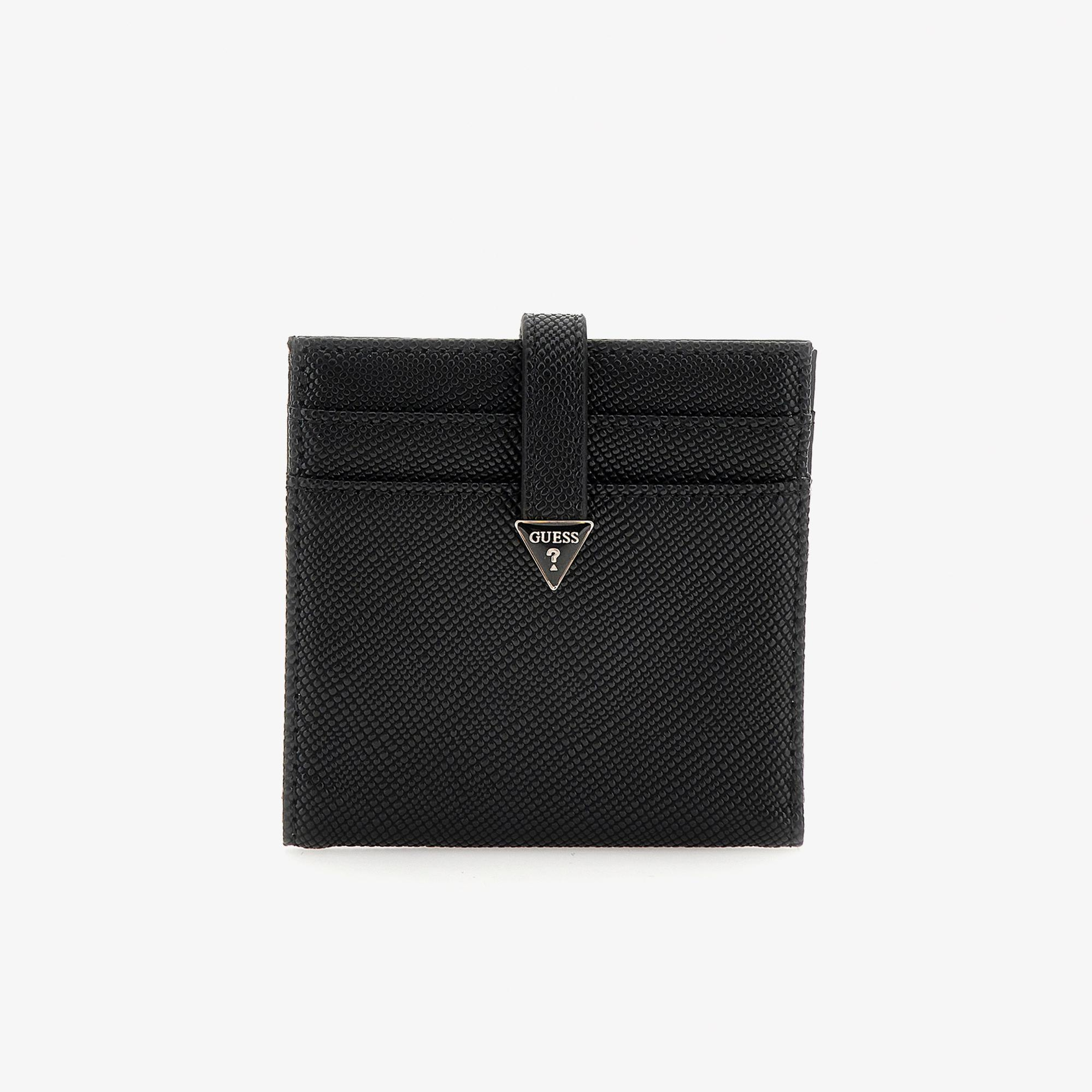 Guess Laurel & Laurel Tab Case Kadın Siyah Kartlık