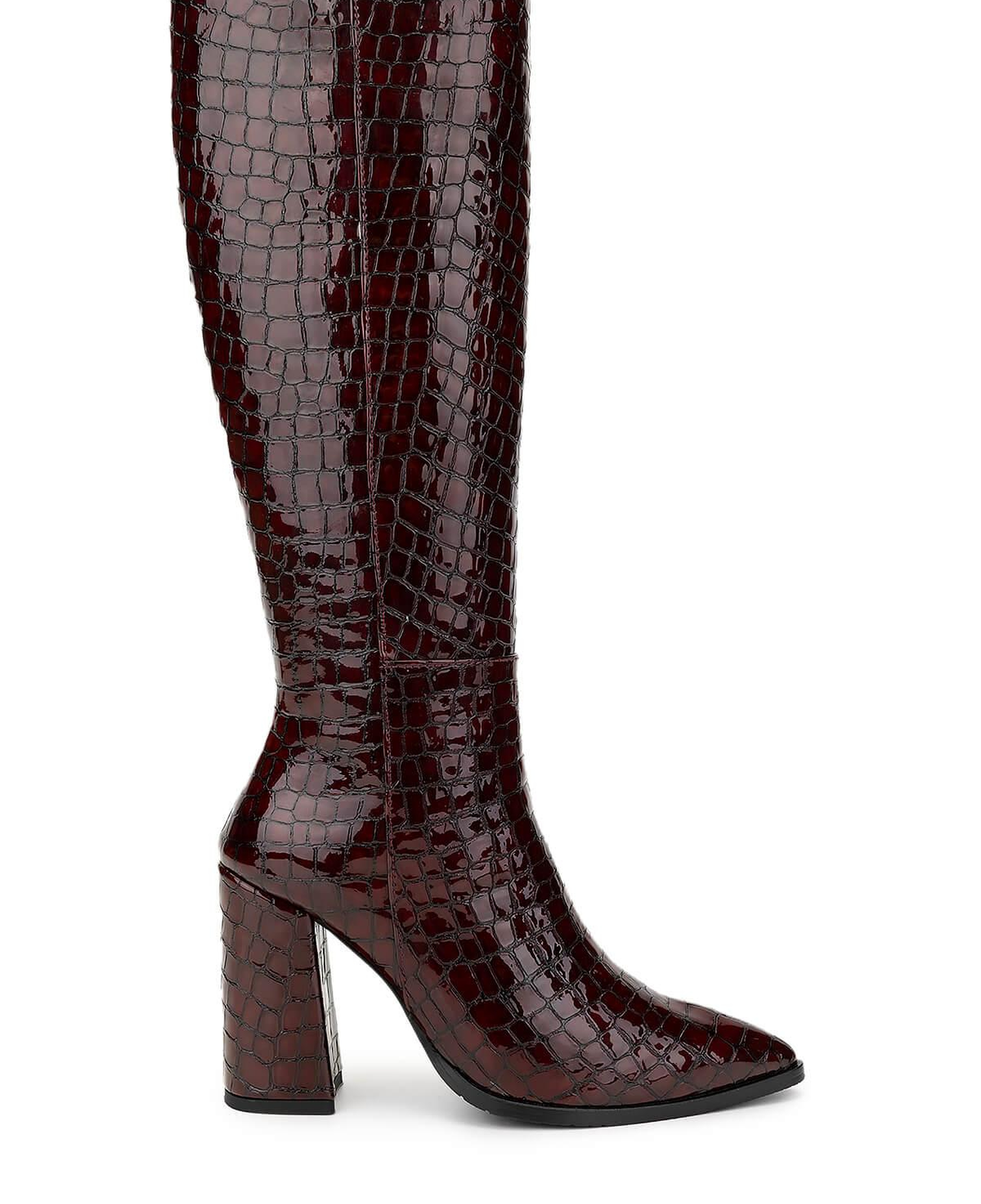 Tamer Tanca Kadın Hakiki Deri Bordo Casual Çizme