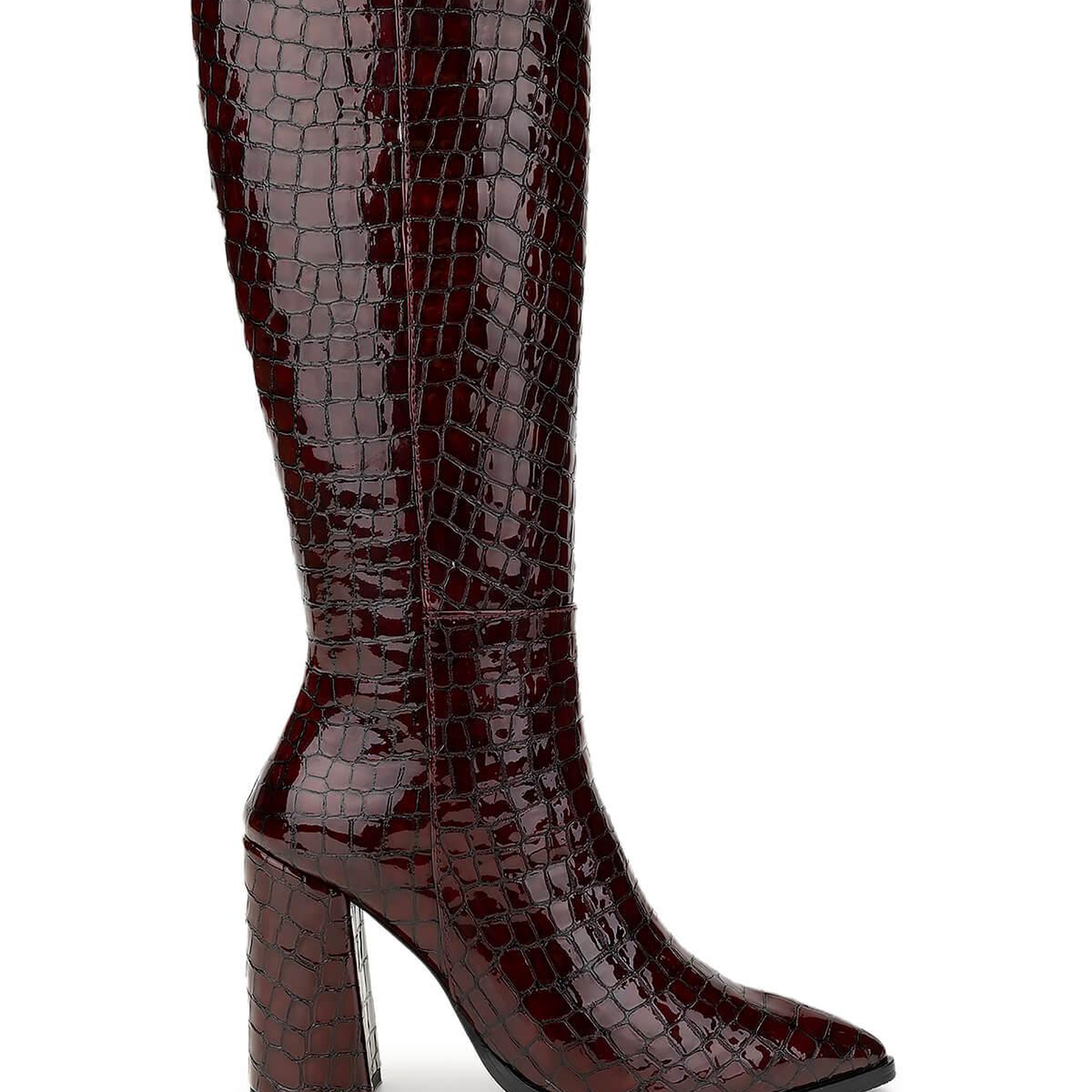 Tamer Tanca Kadın Hakiki Deri Bordo Casual Çizme