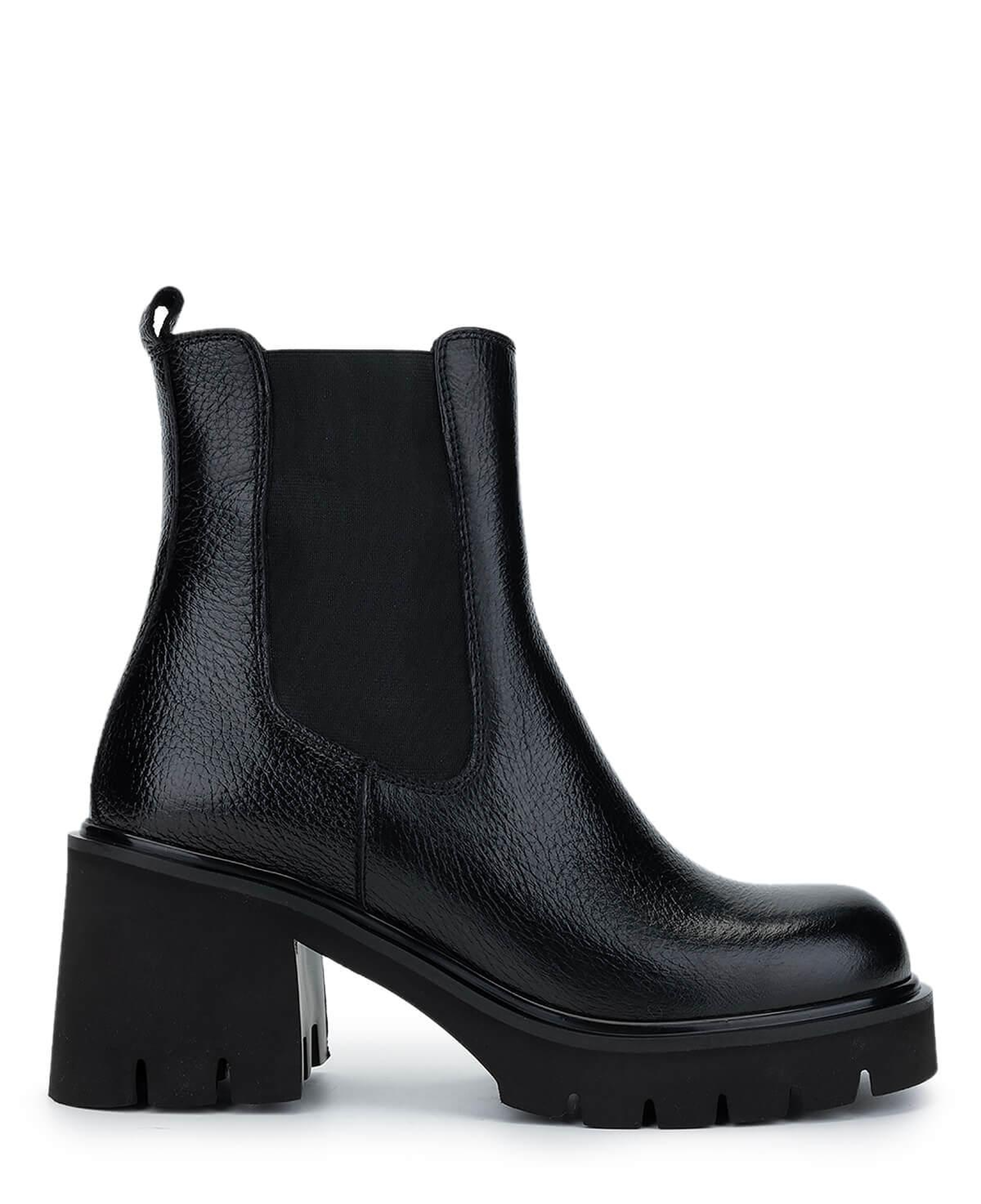 Tamer Tanca Kadın Hakiki Deri Siyah Floter Casual Bot