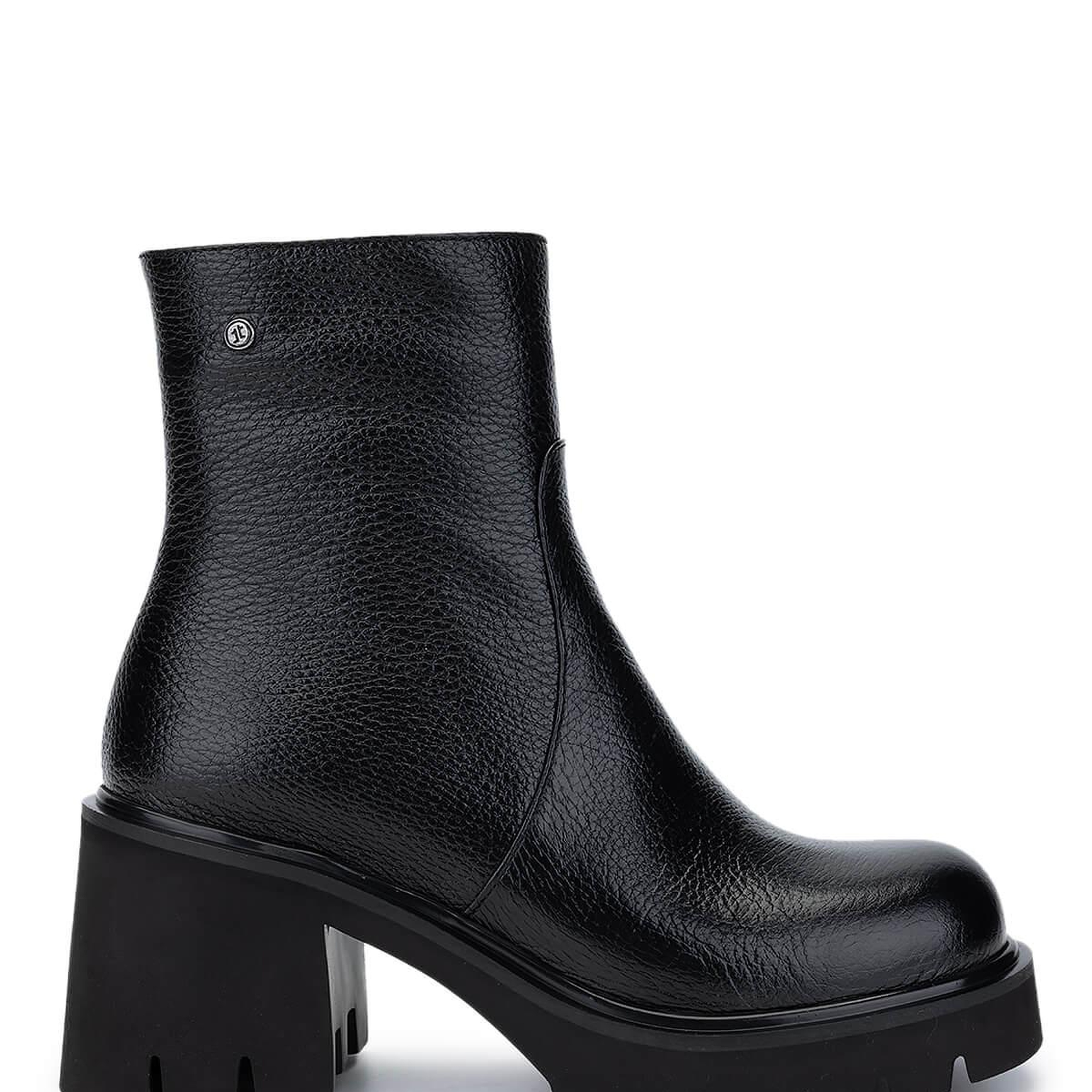 Tamer Tanca Kadın Hakiki Deri Siyah Floter Casual Bot