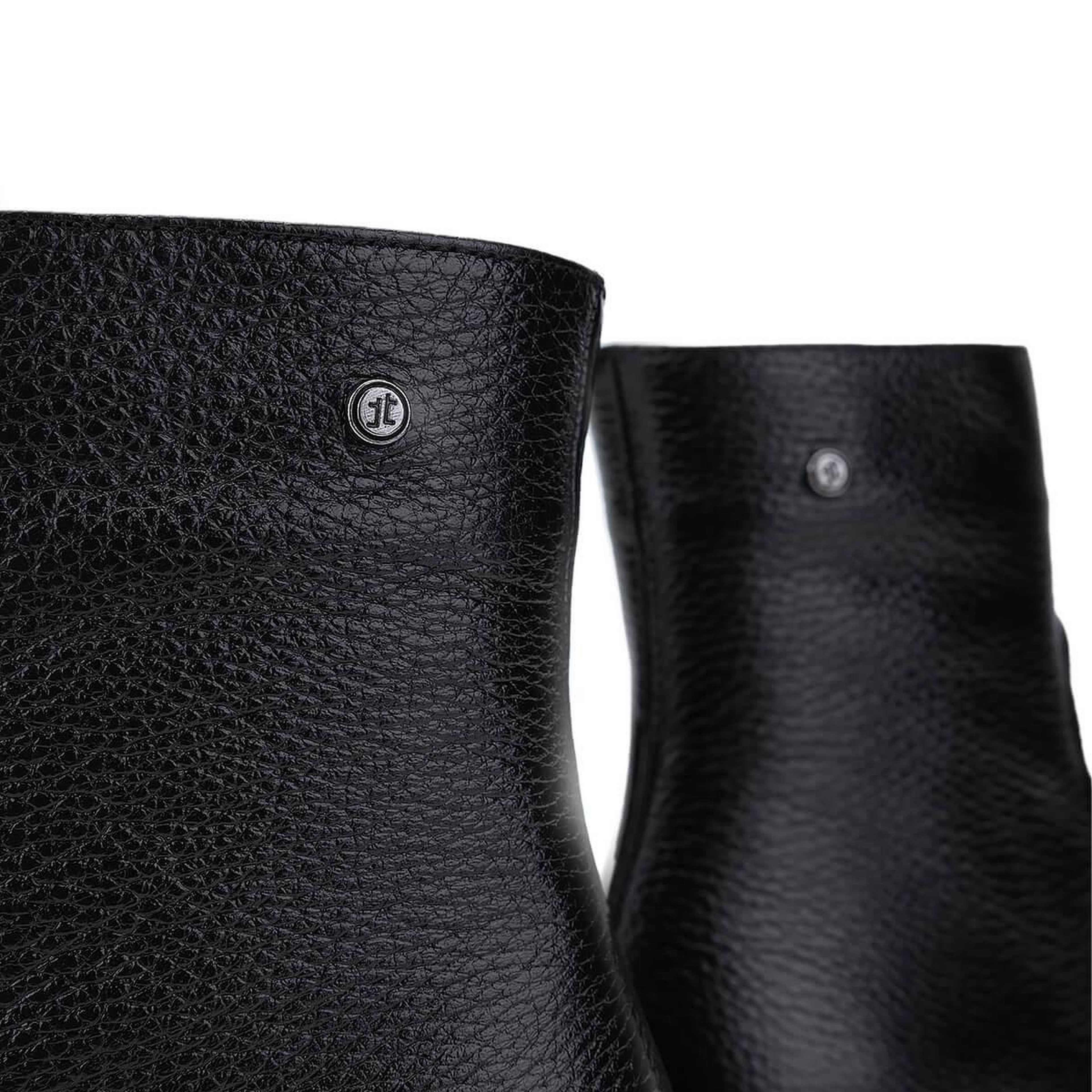 Tamer Tanca Kadın Hakiki Deri Siyah Floter Casual Bot