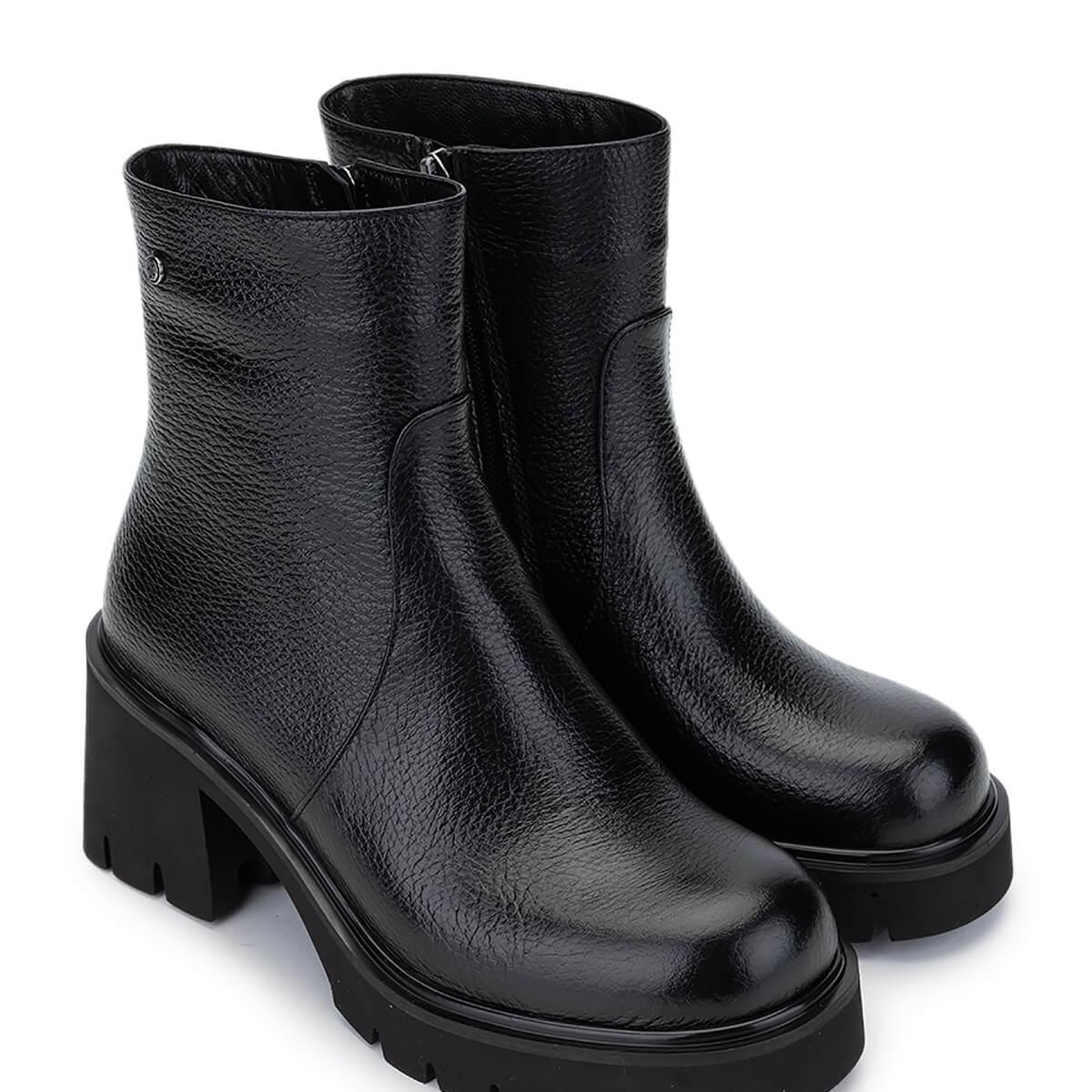 Tamer Tanca Kadın Hakiki Deri Siyah Floter Casual Bot