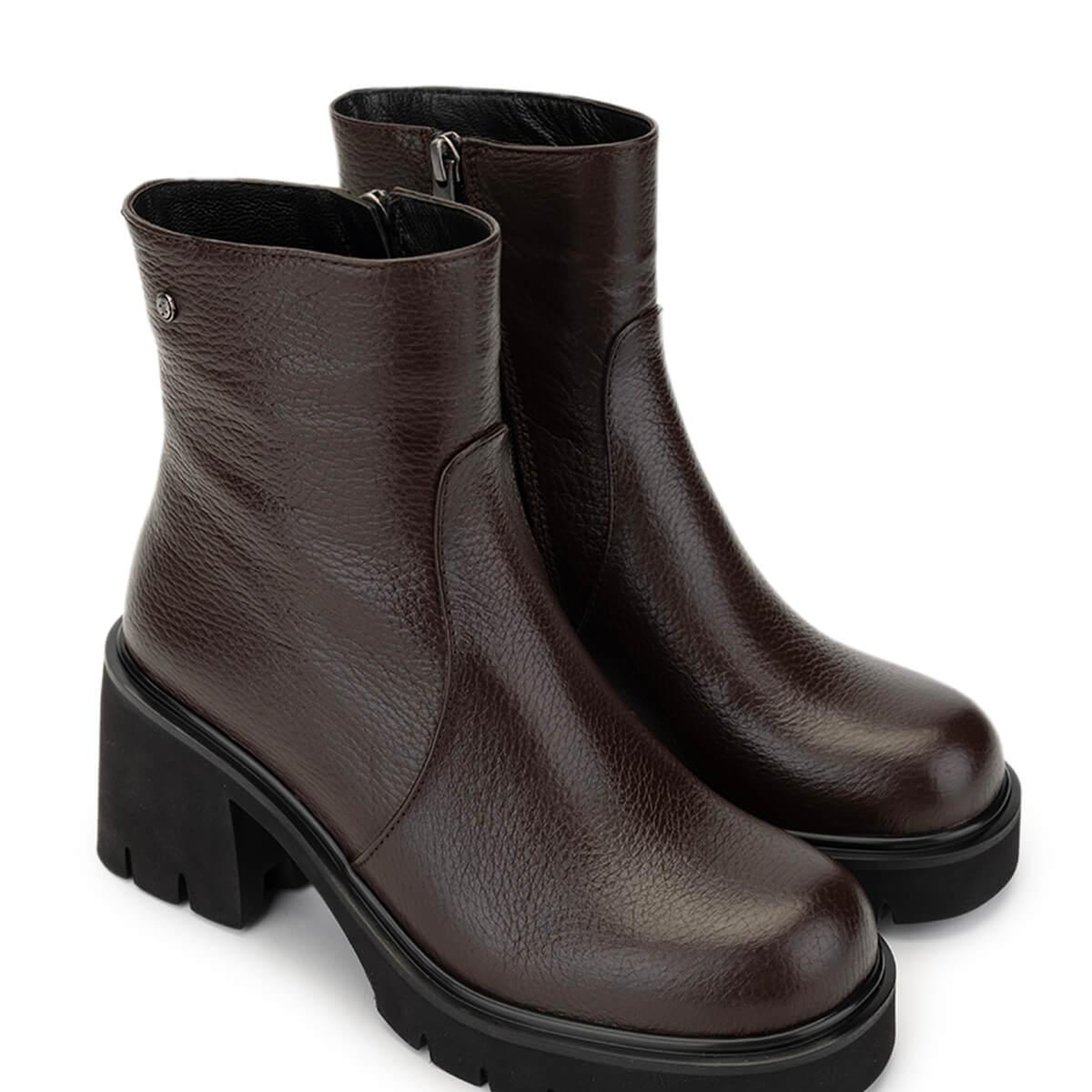 Tamer Tanca Kadın Hakiki Deri Kahverengi Casual Bot