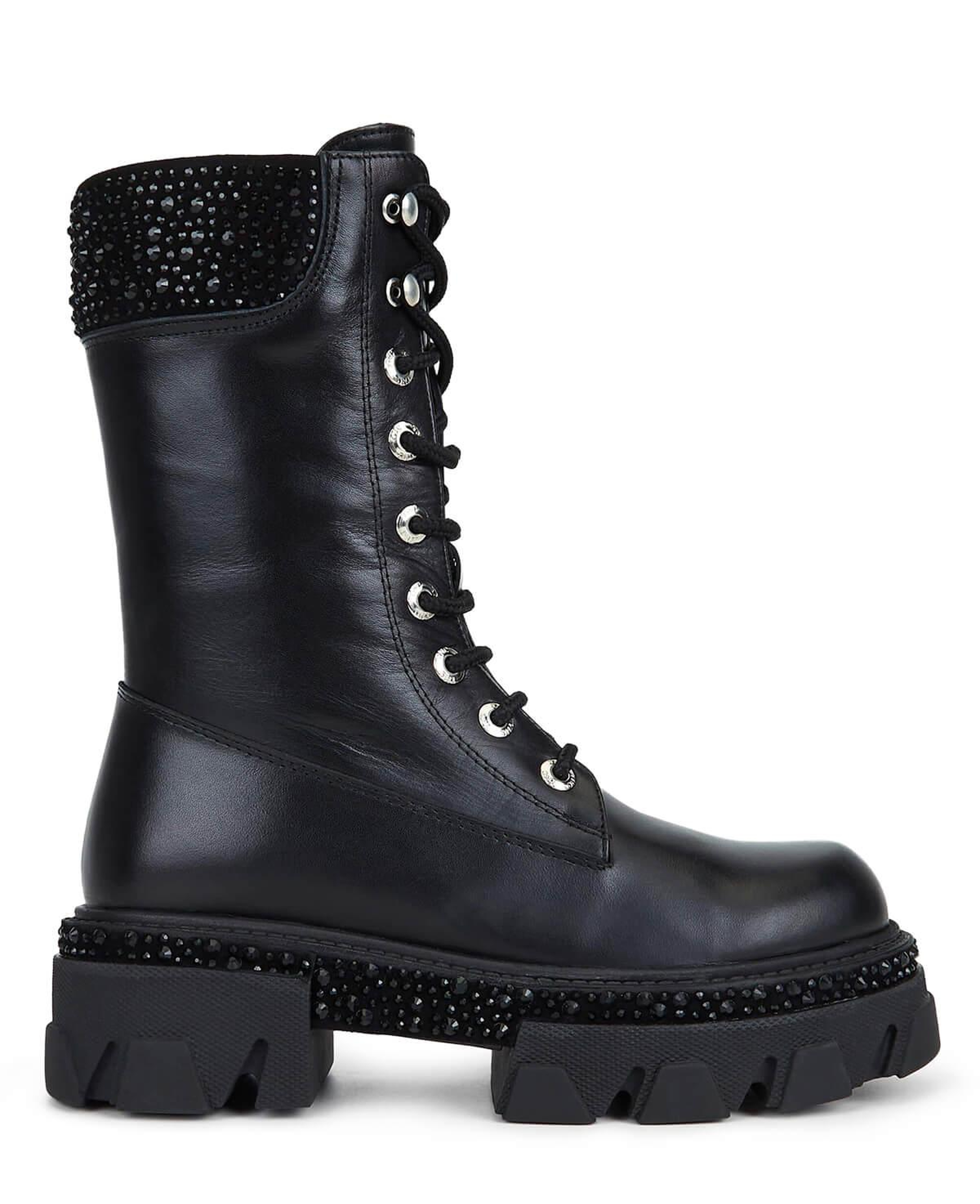 Tamer Tanca Kadın Hakiki Deri Siyah Deri Casual Bot