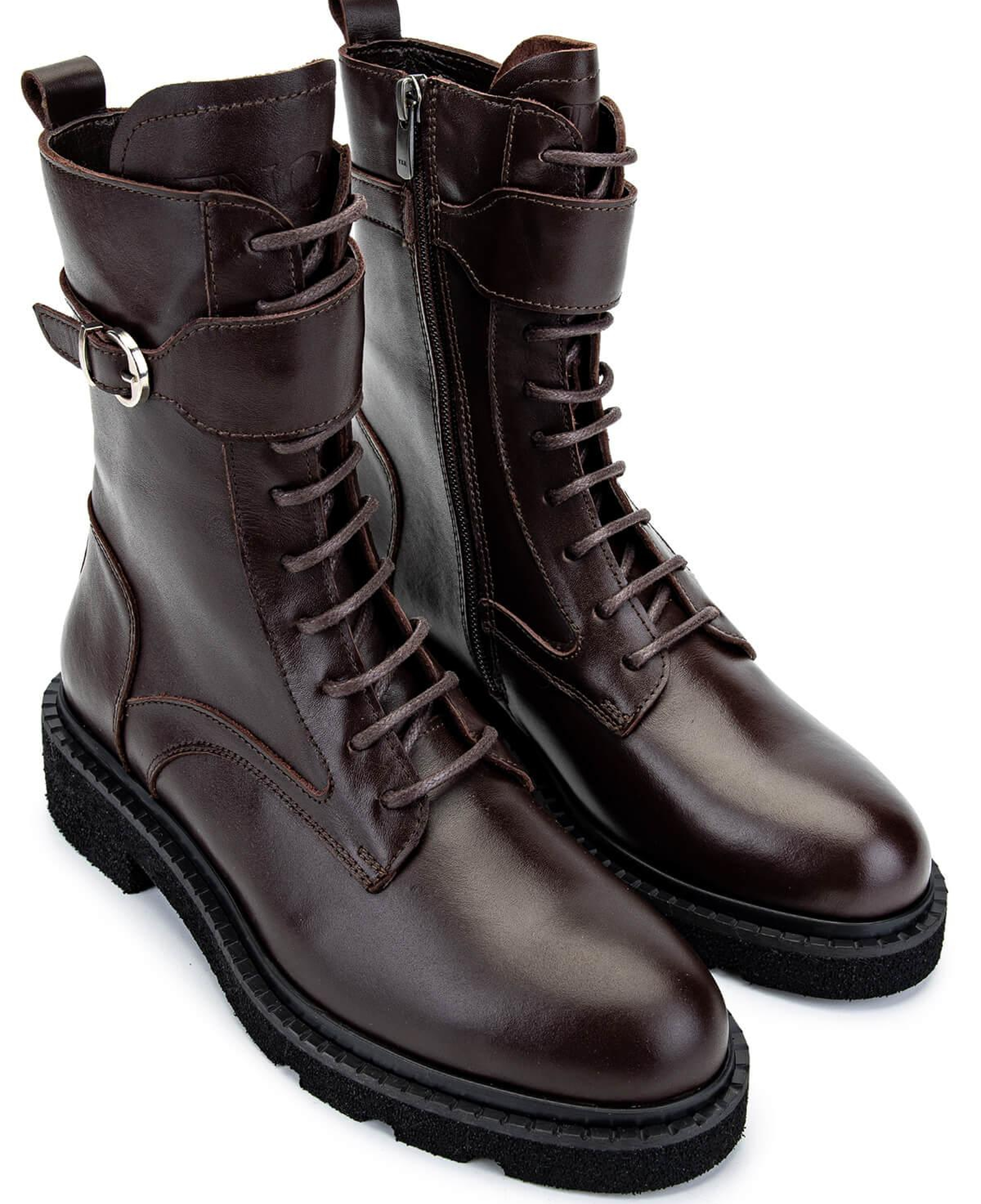 Tamer Tanca Kadın Hakiki Deri Kahverengi Casual Bot