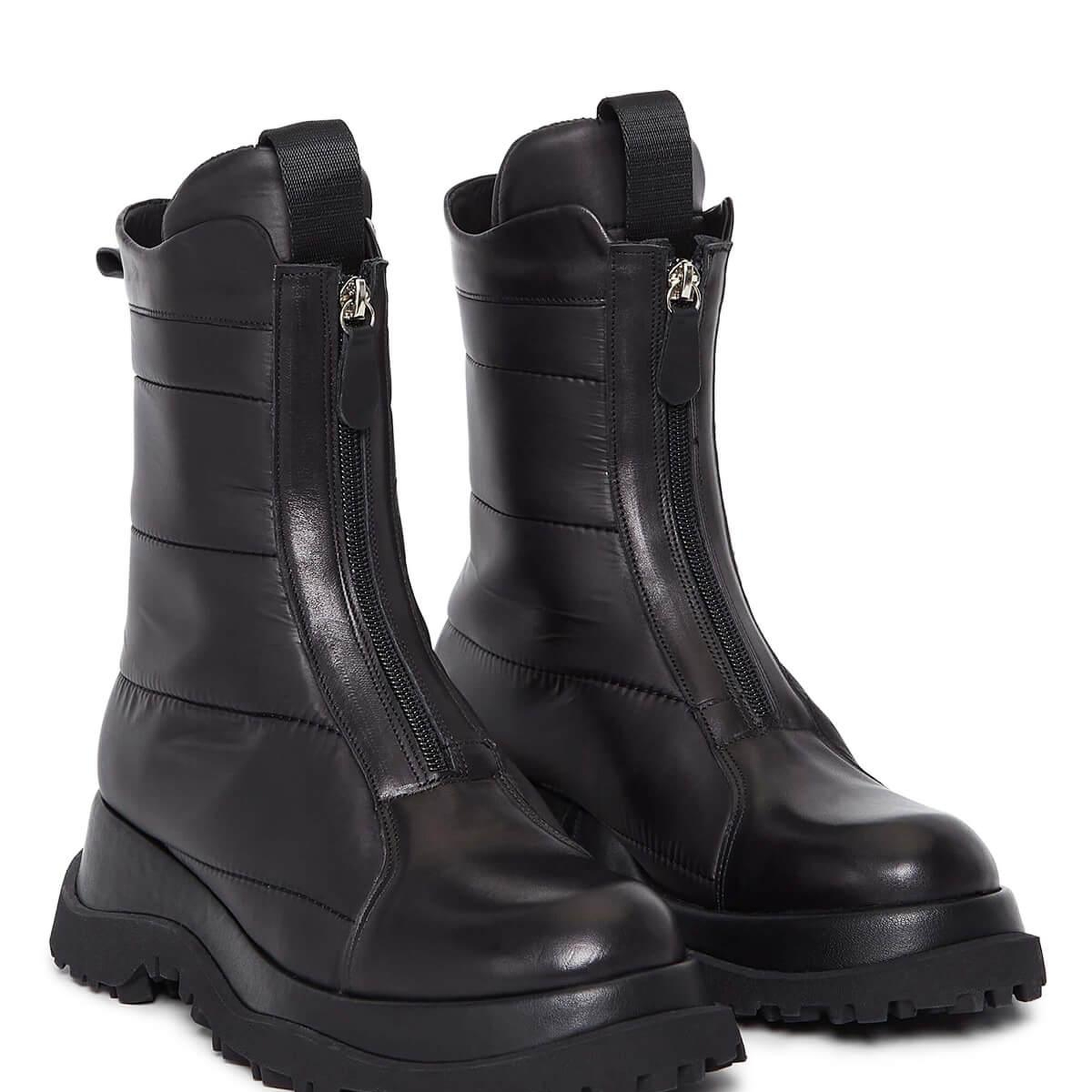 Tamer Tanca Kadın Hakiki Deri Siyah Deri Casual Bot