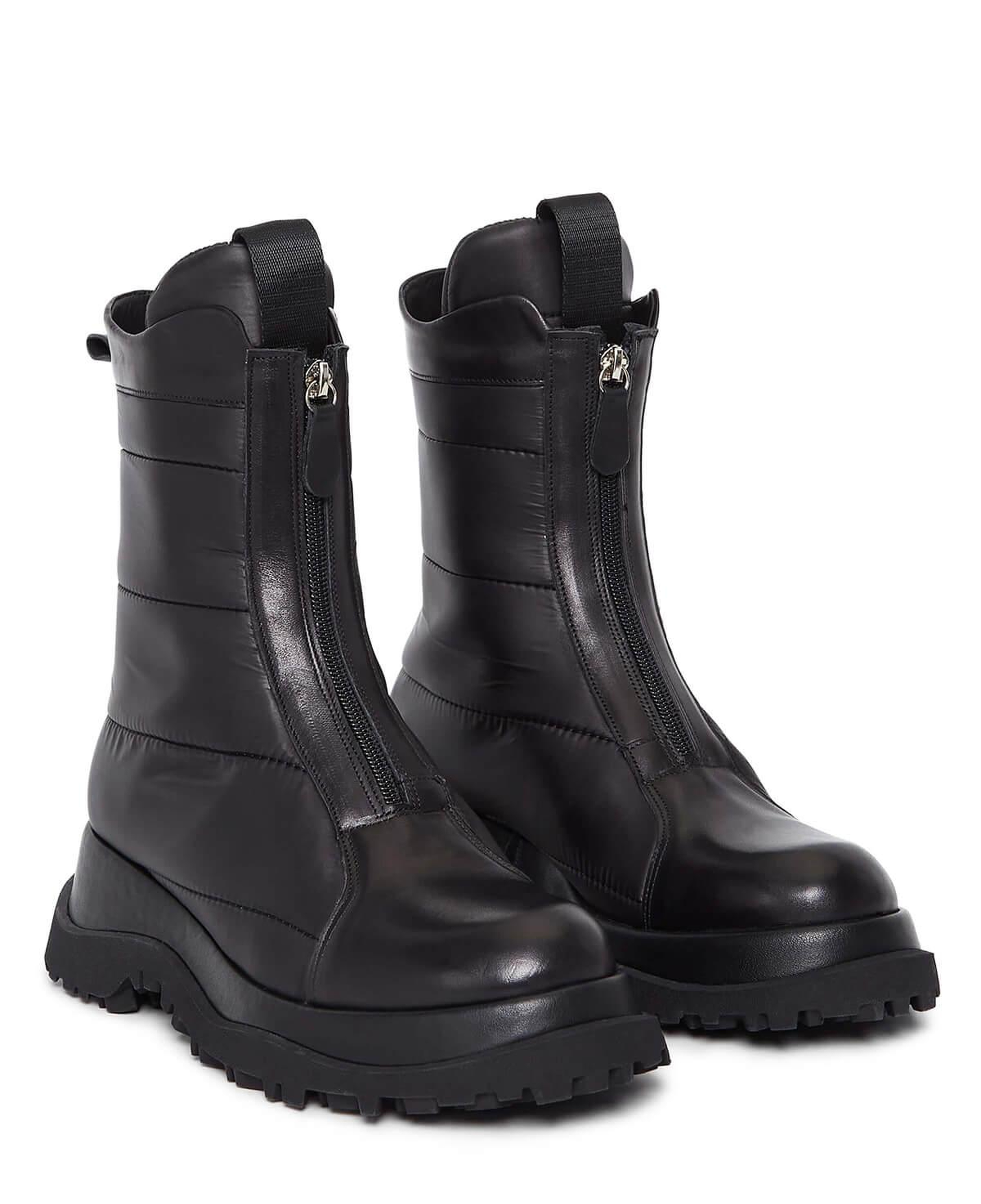 Tamer Tanca Kadın Hakiki Deri Siyah Deri Casual Bot