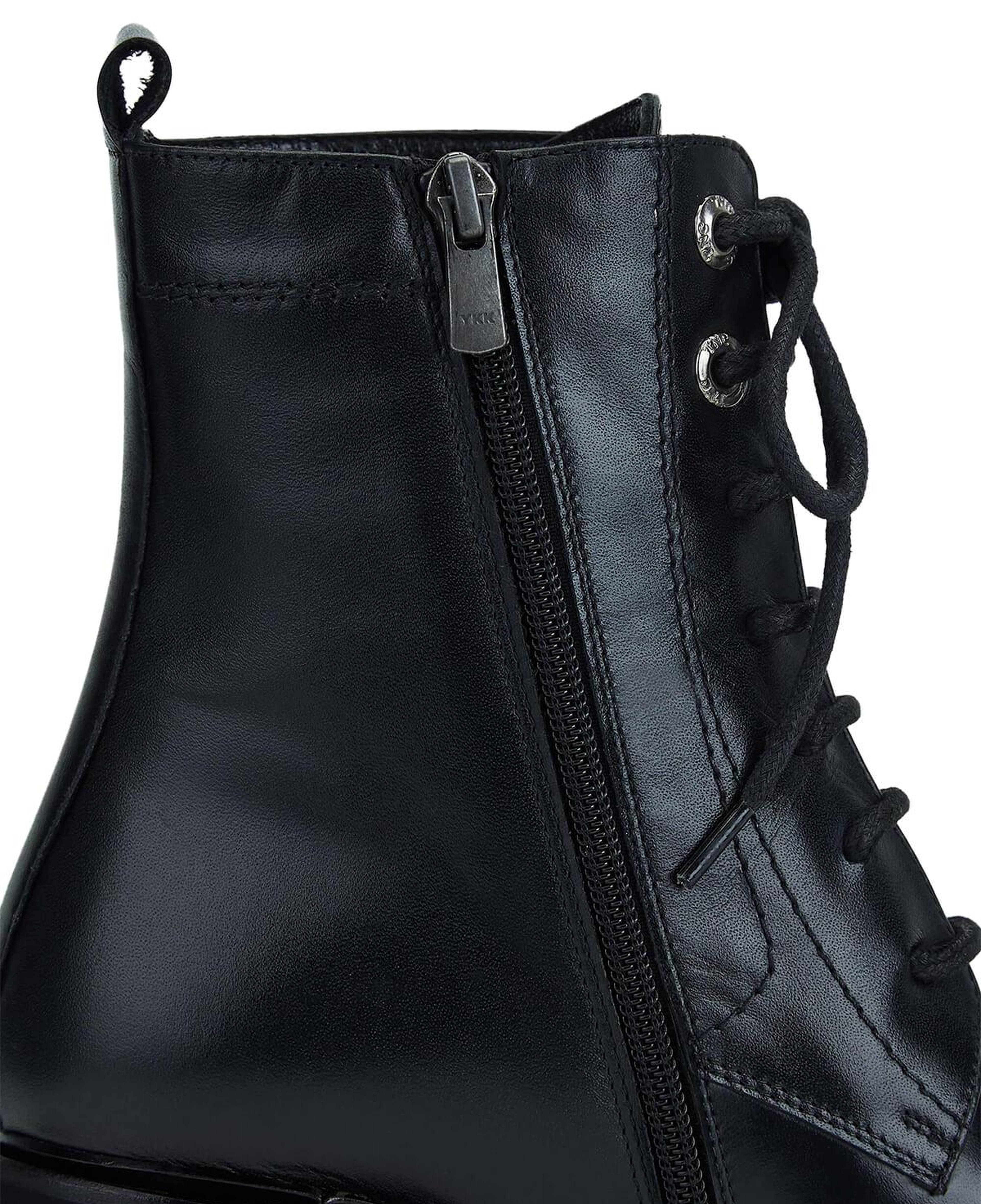 Tamer Tanca Kadın Hakiki Deri Siyah Deri Casual Bot