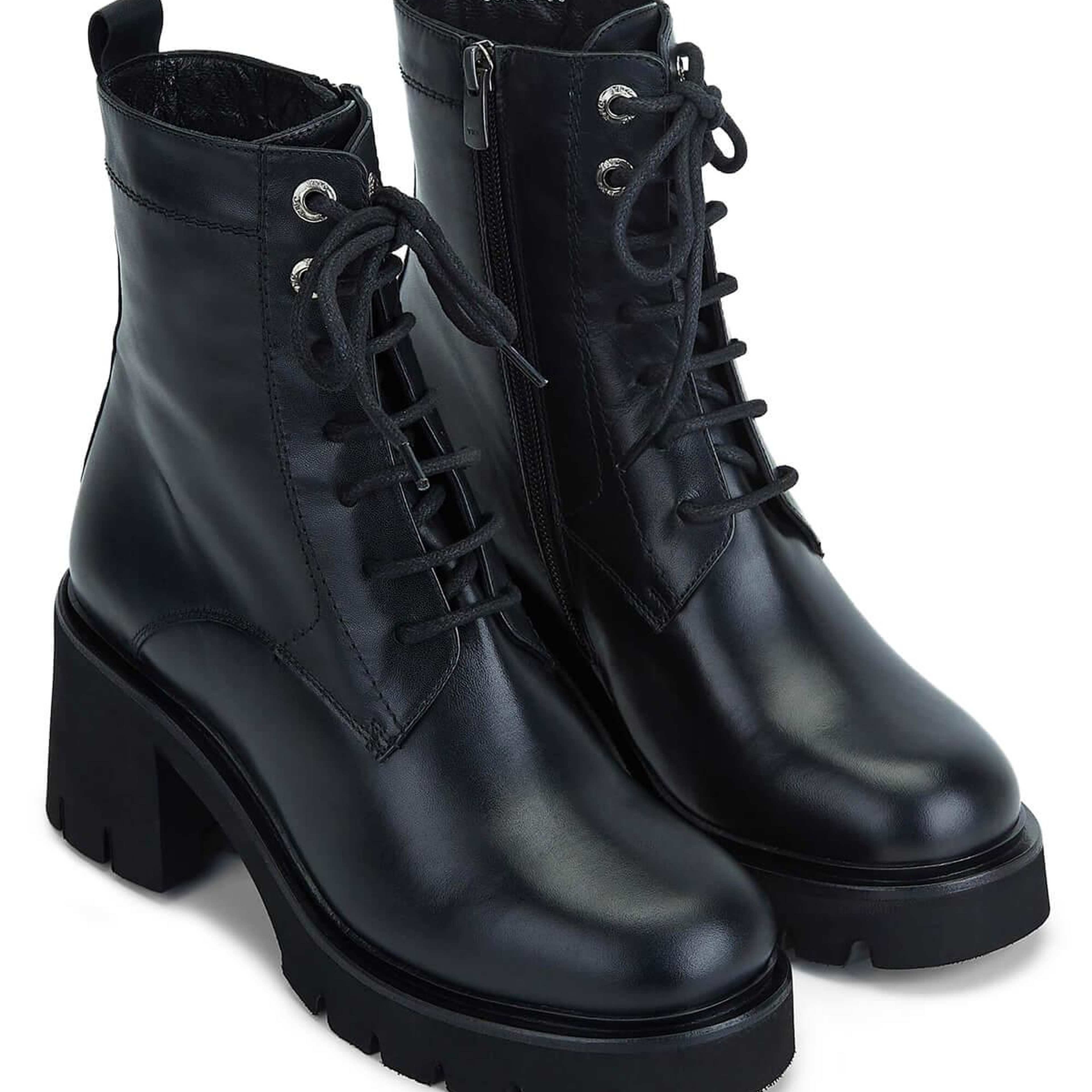 Tamer Tanca Kadın Hakiki Deri Siyah Deri Casual Bot