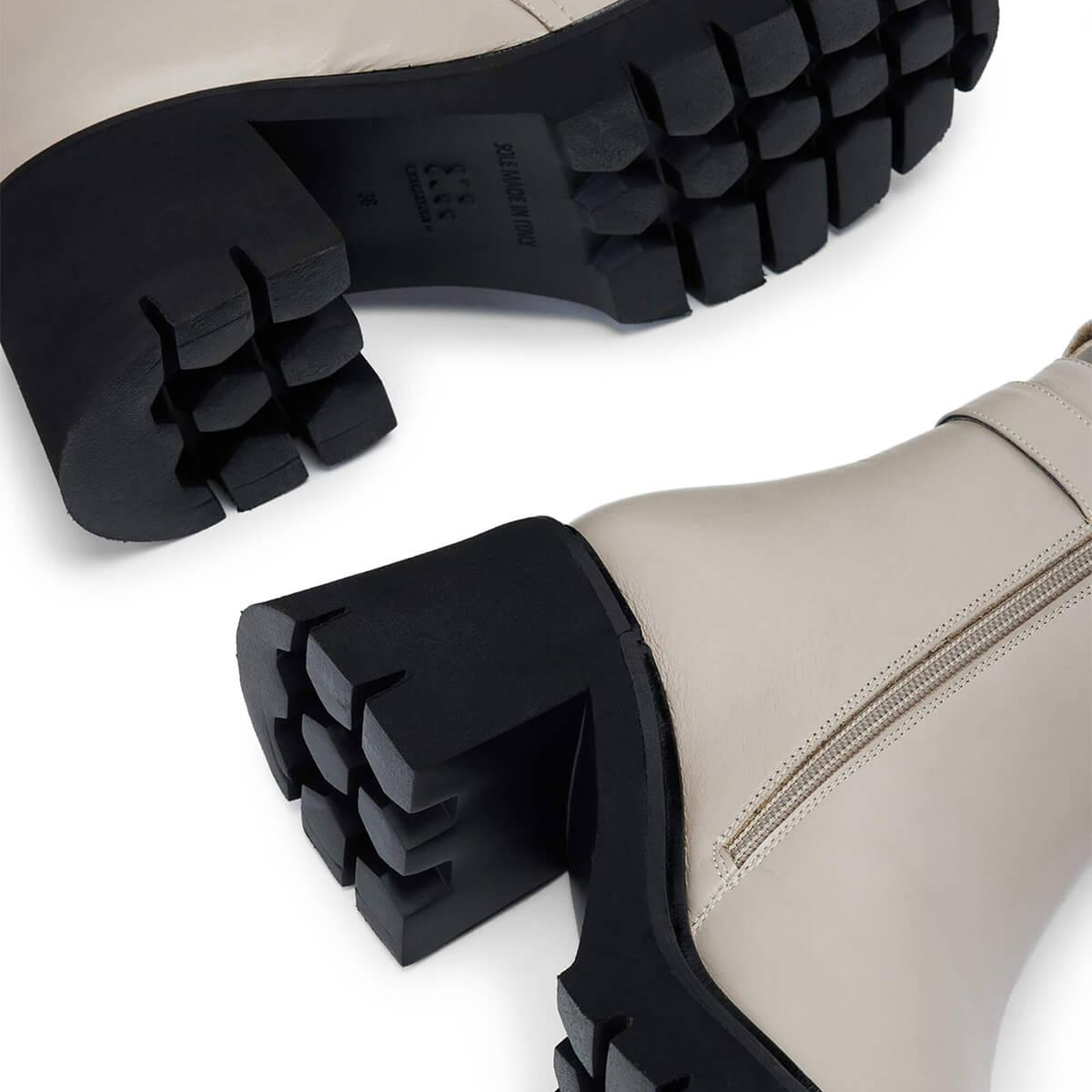 Tamer Tanca Kadın Hakiki Deri Kırık Beyaz Casual Bot