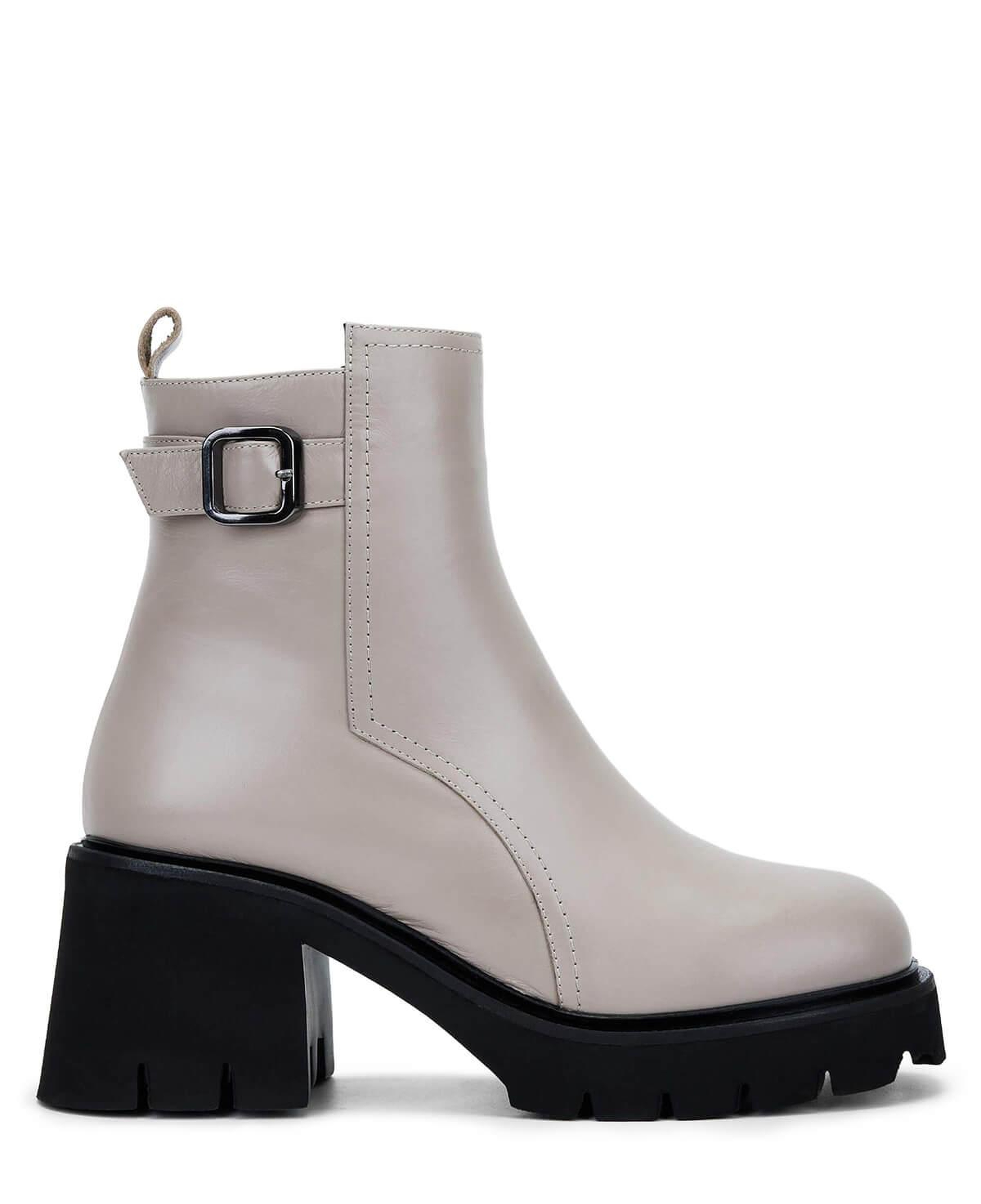 Tamer Tanca Kadın Hakiki Deri Kırık Beyaz Casual Bot