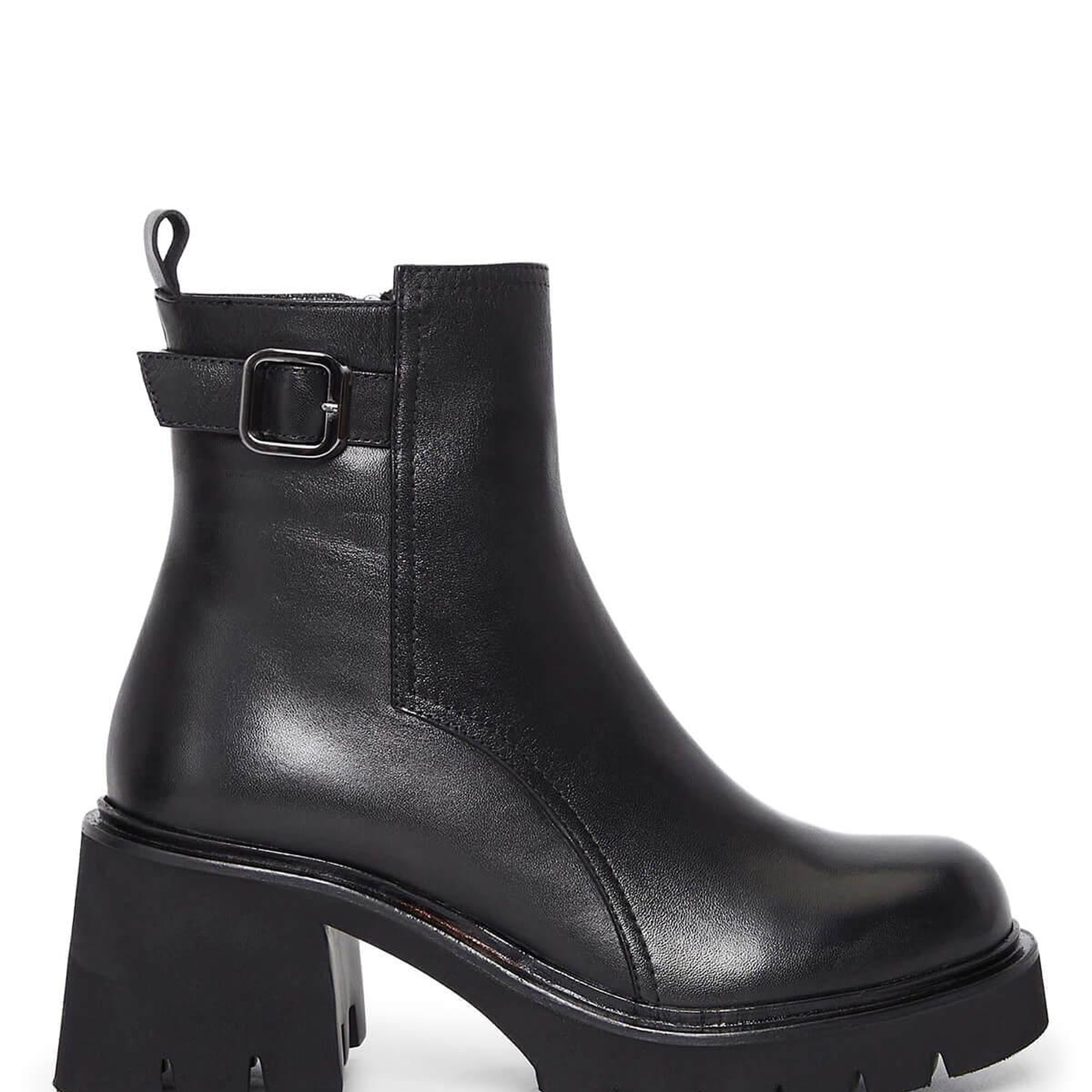 Tamer Tanca Kadın Hakiki Deri Siyah Deri Casual Bot