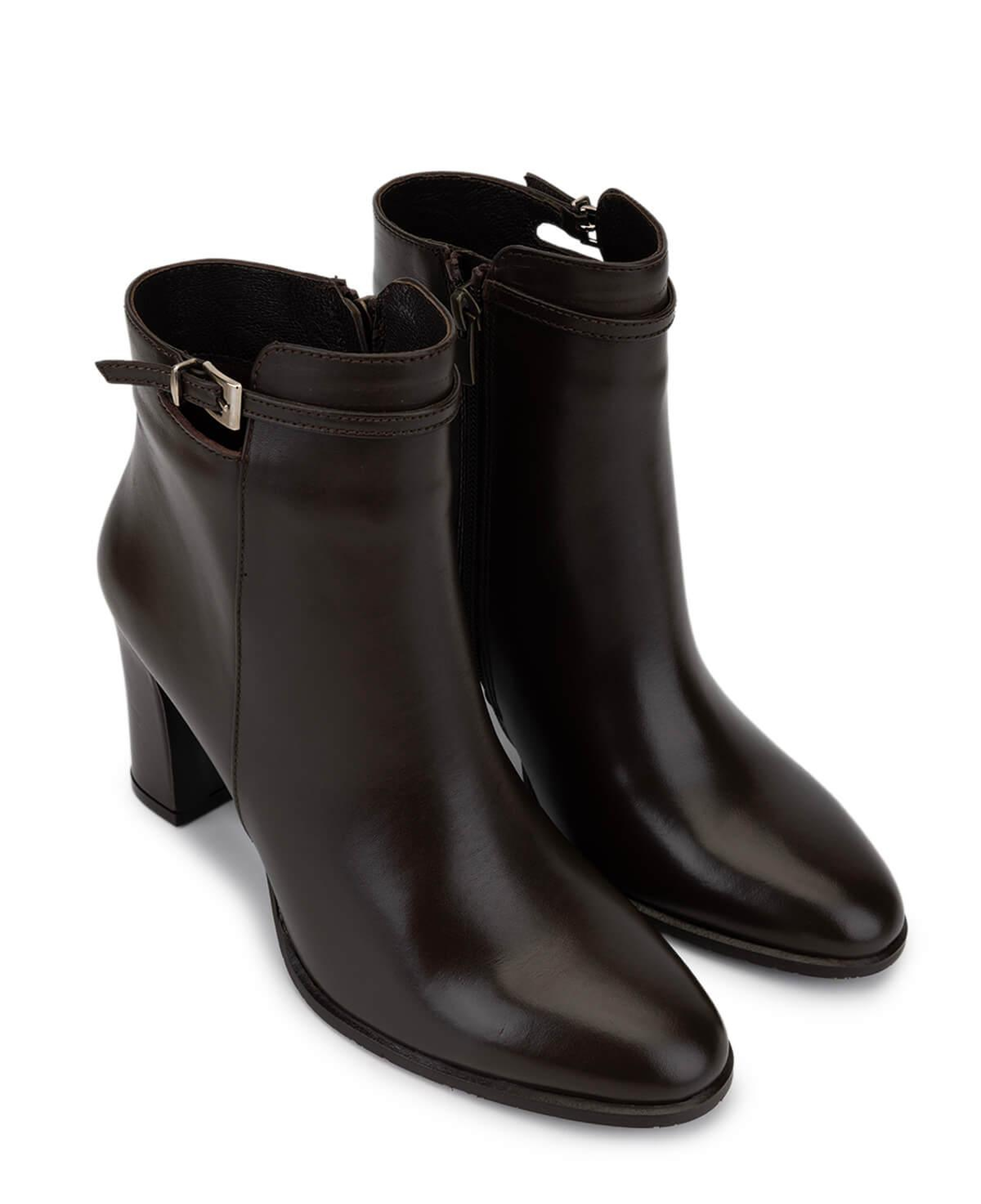 Tamer Tanca Kadın Hakiki Deri Kahverengi Klasik Bot