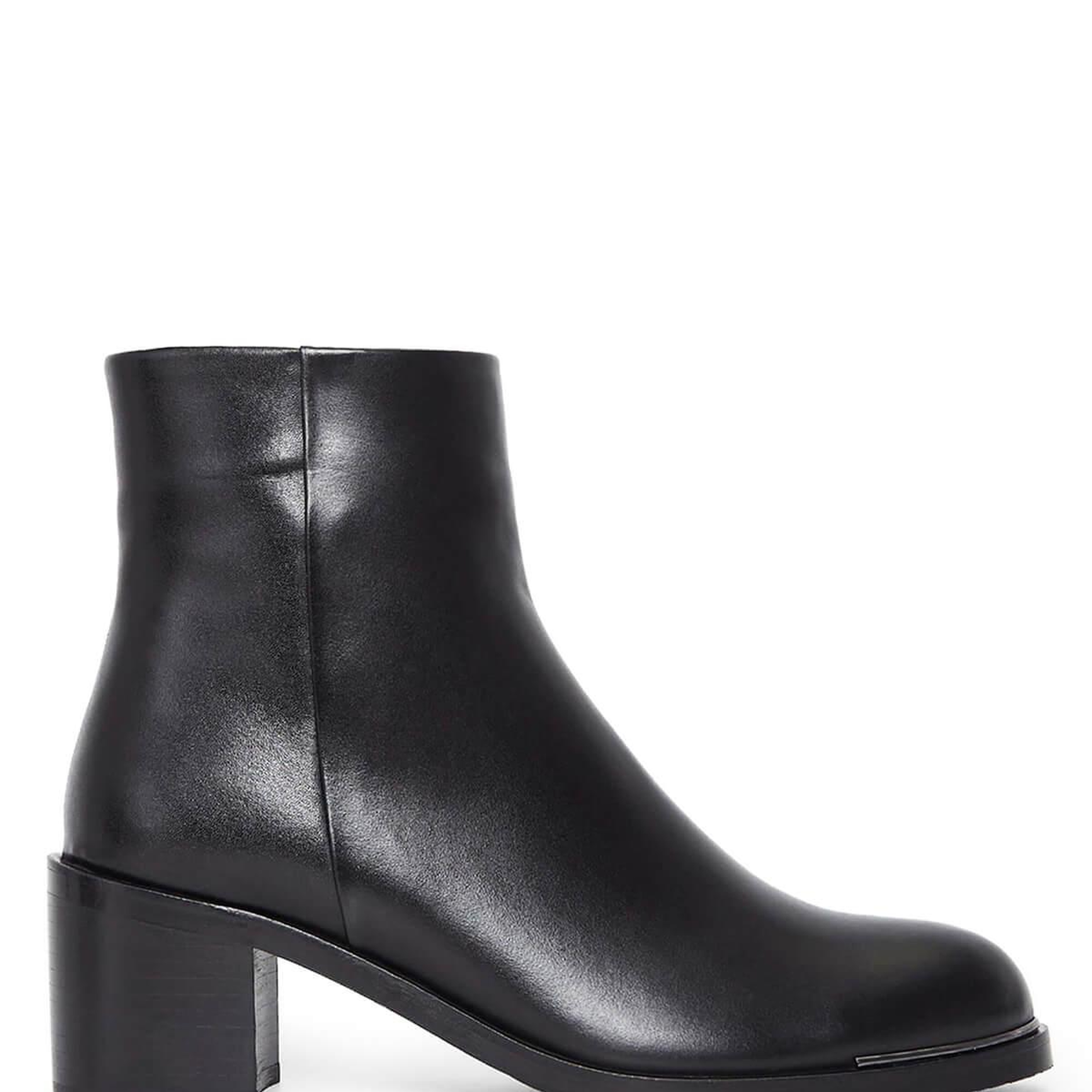 Tamer Tanca Kadın Hakiki Deri Siyah Deri Casual Bot