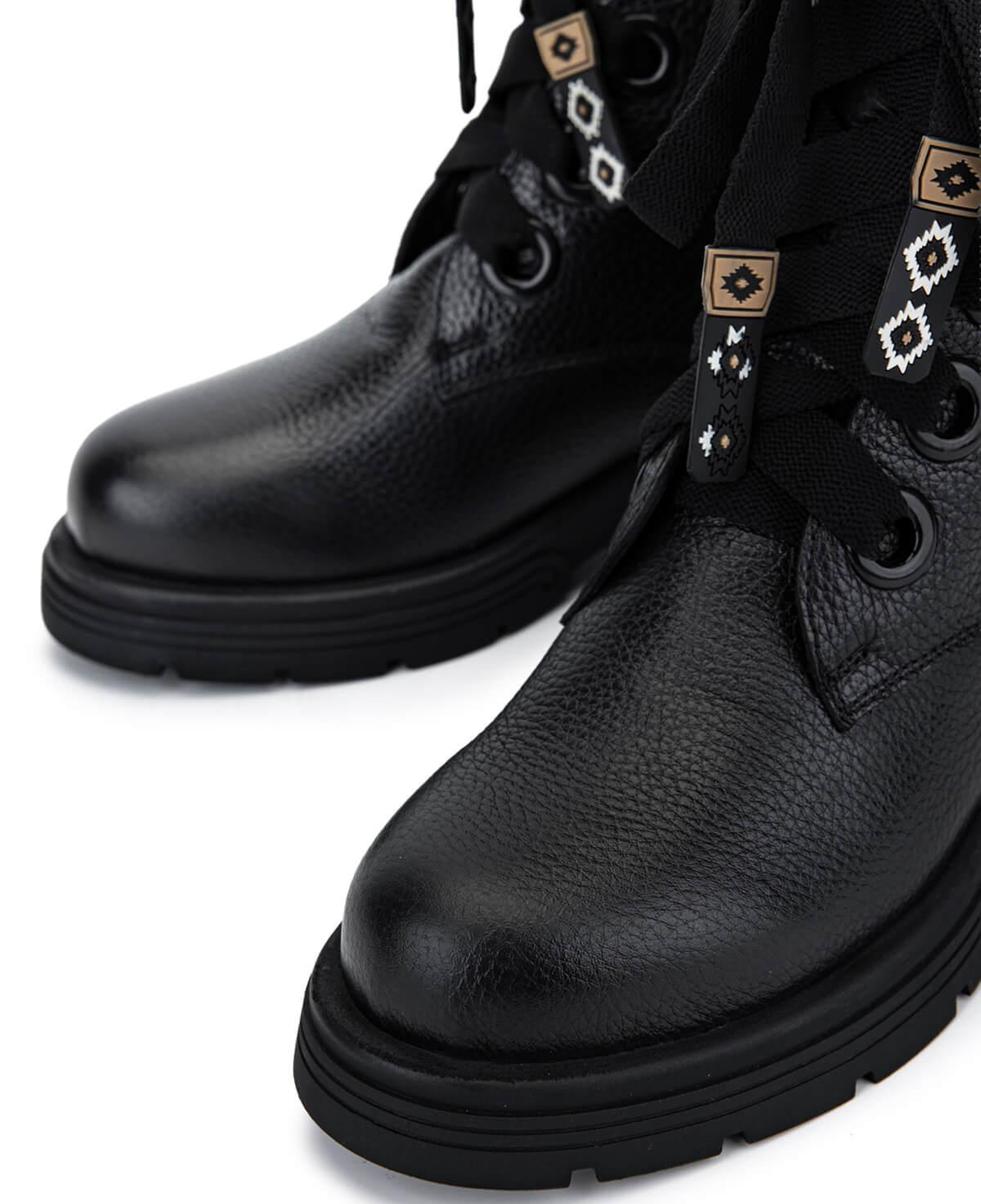 Tamer Tanca Kadın Hakiki Deri Siyah Floter Klasik Bot