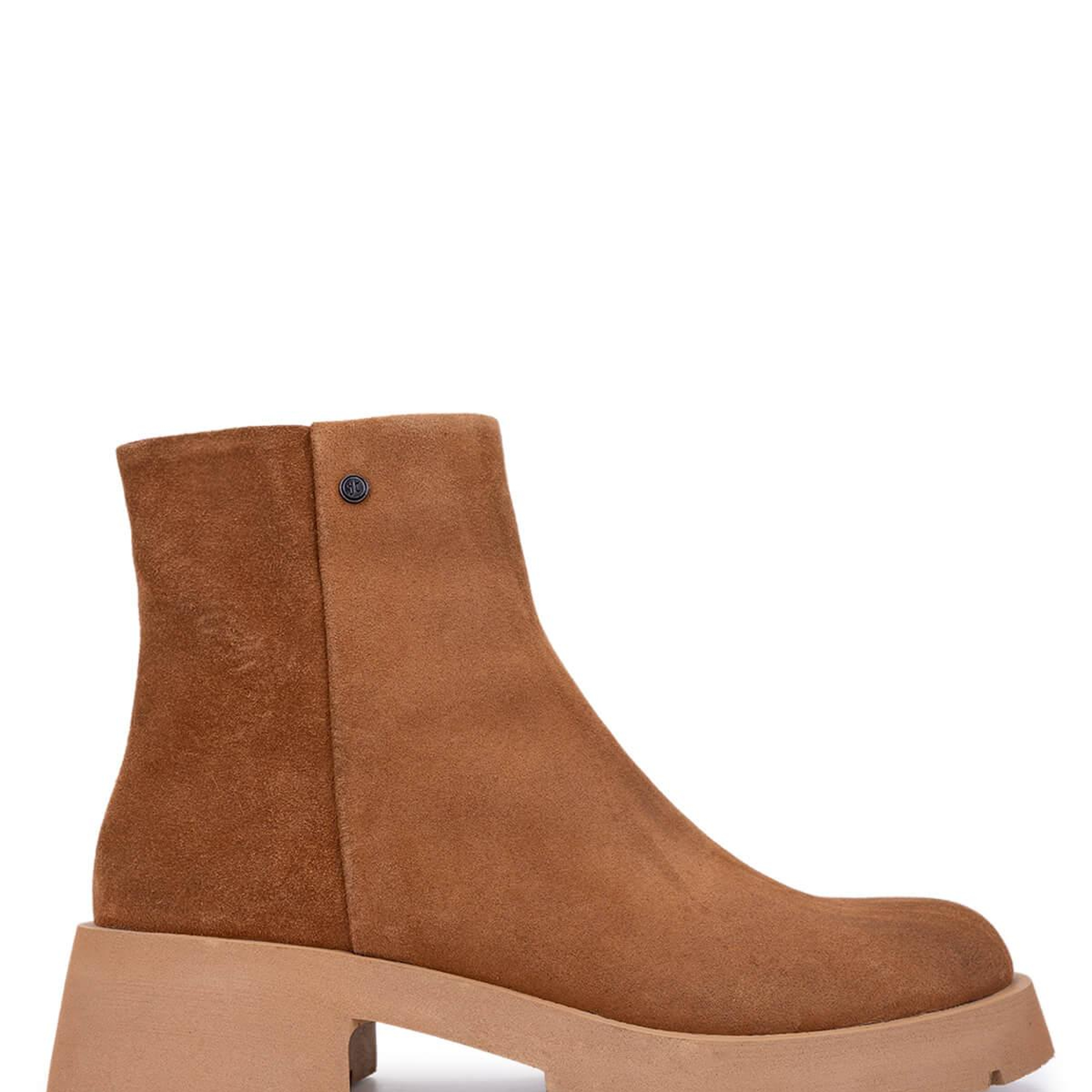 Tamer Tanca Kadın Hakiki Deri Taba Süet Casual Bot