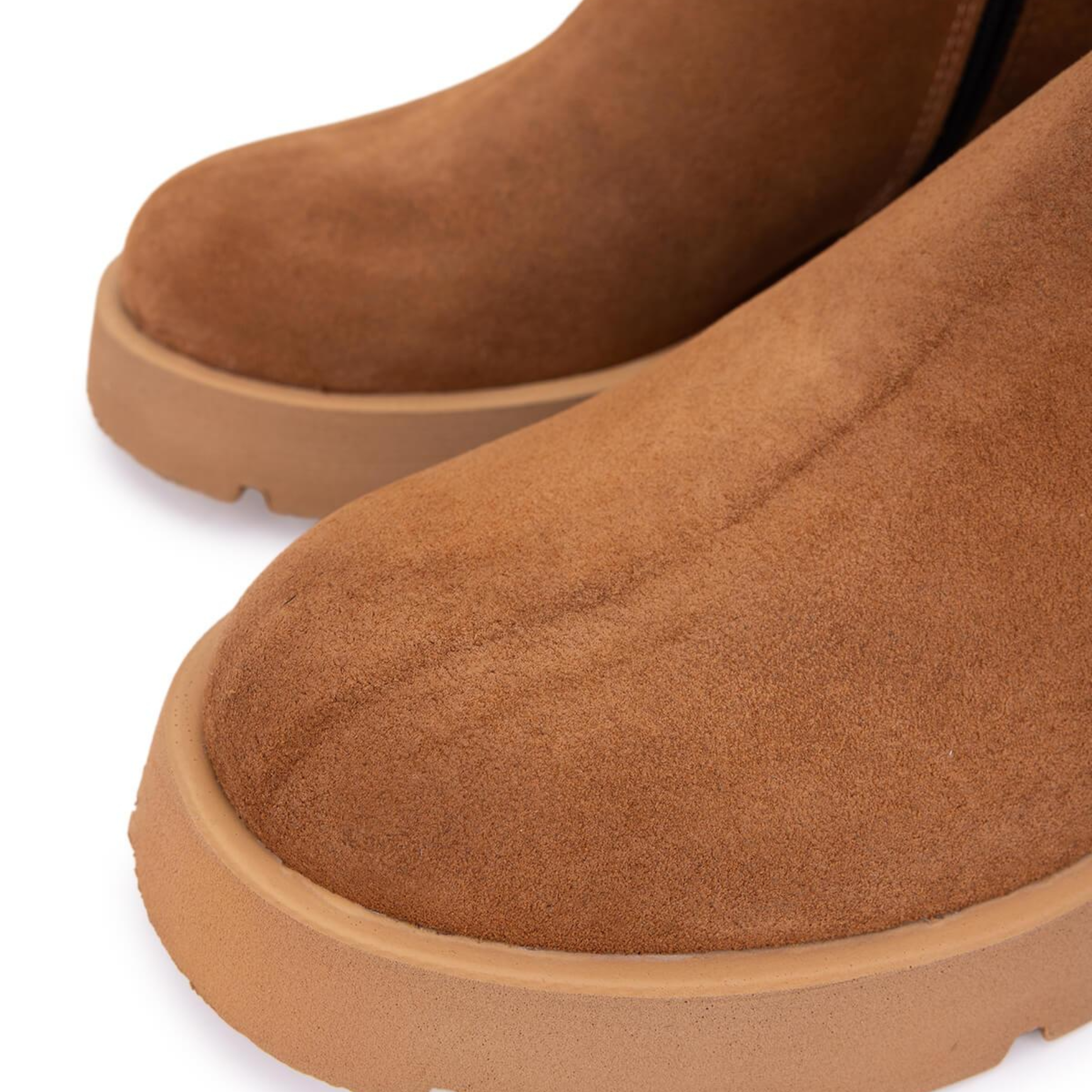 Tamer Tanca Kadın Hakiki Deri Taba Süet Casual Bot