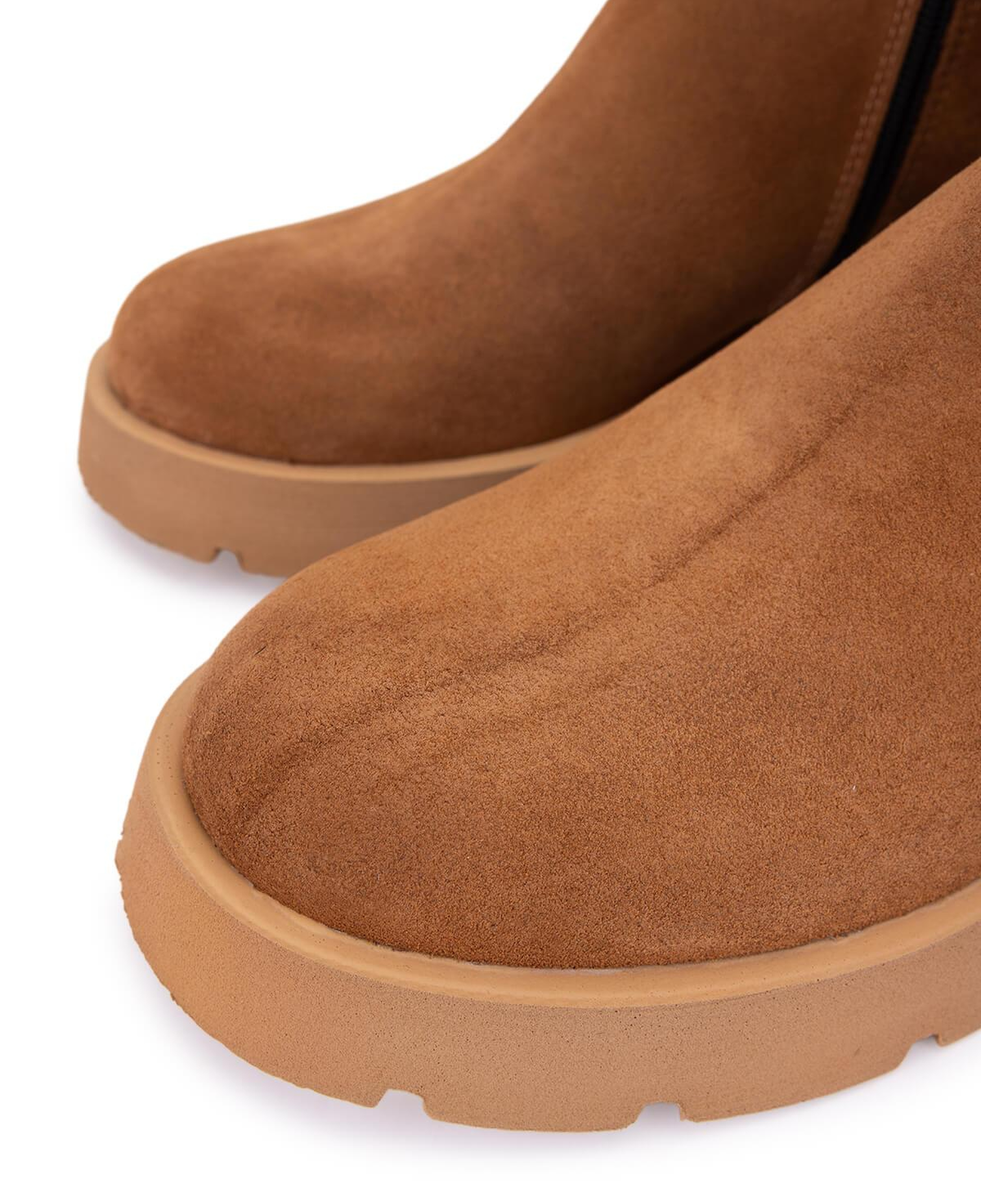 Tamer Tanca Kadın Hakiki Deri Taba Süet Casual Bot