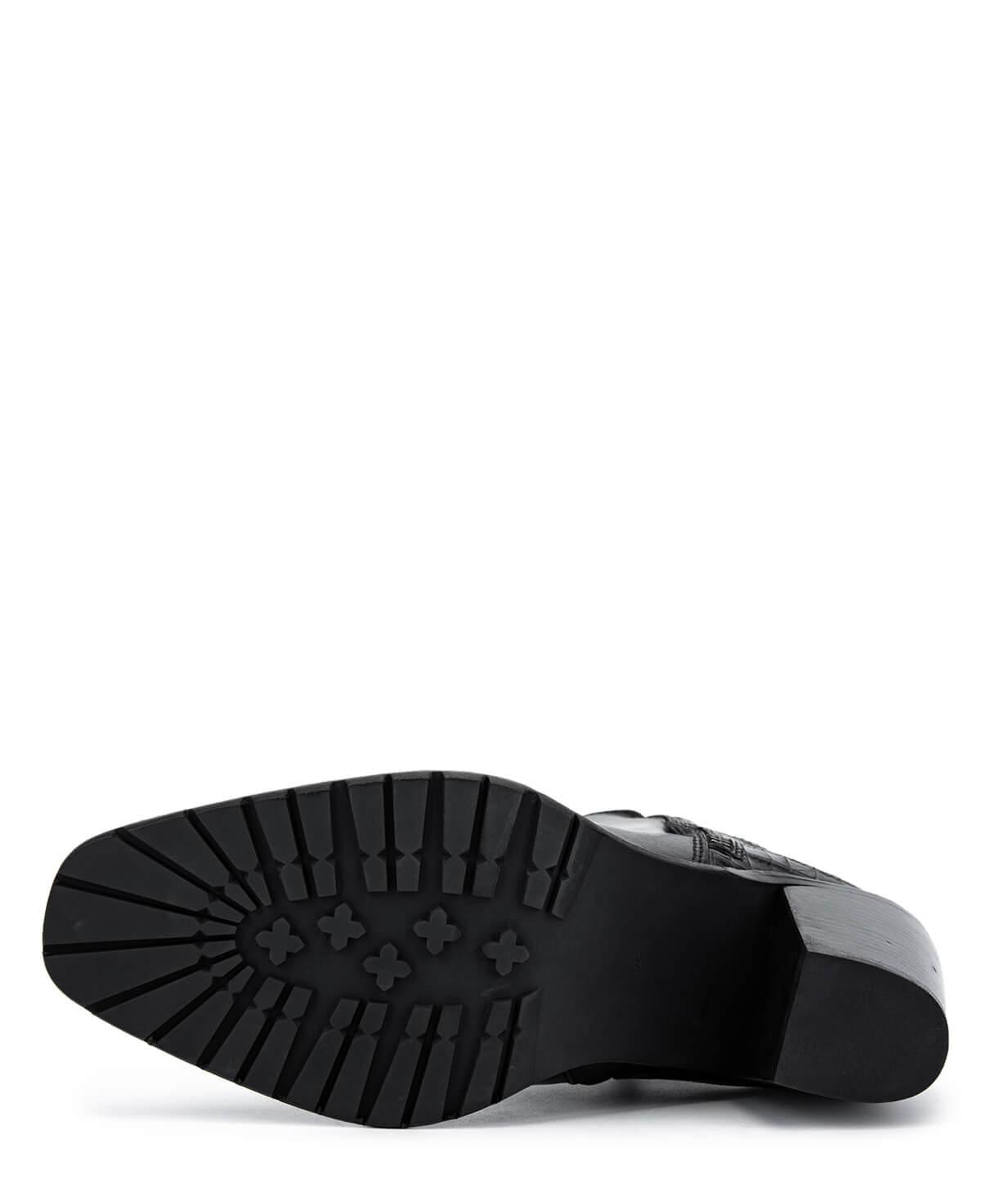 Tamer Tanca Kadın Hakiki Deri Siyah Klasik Bot