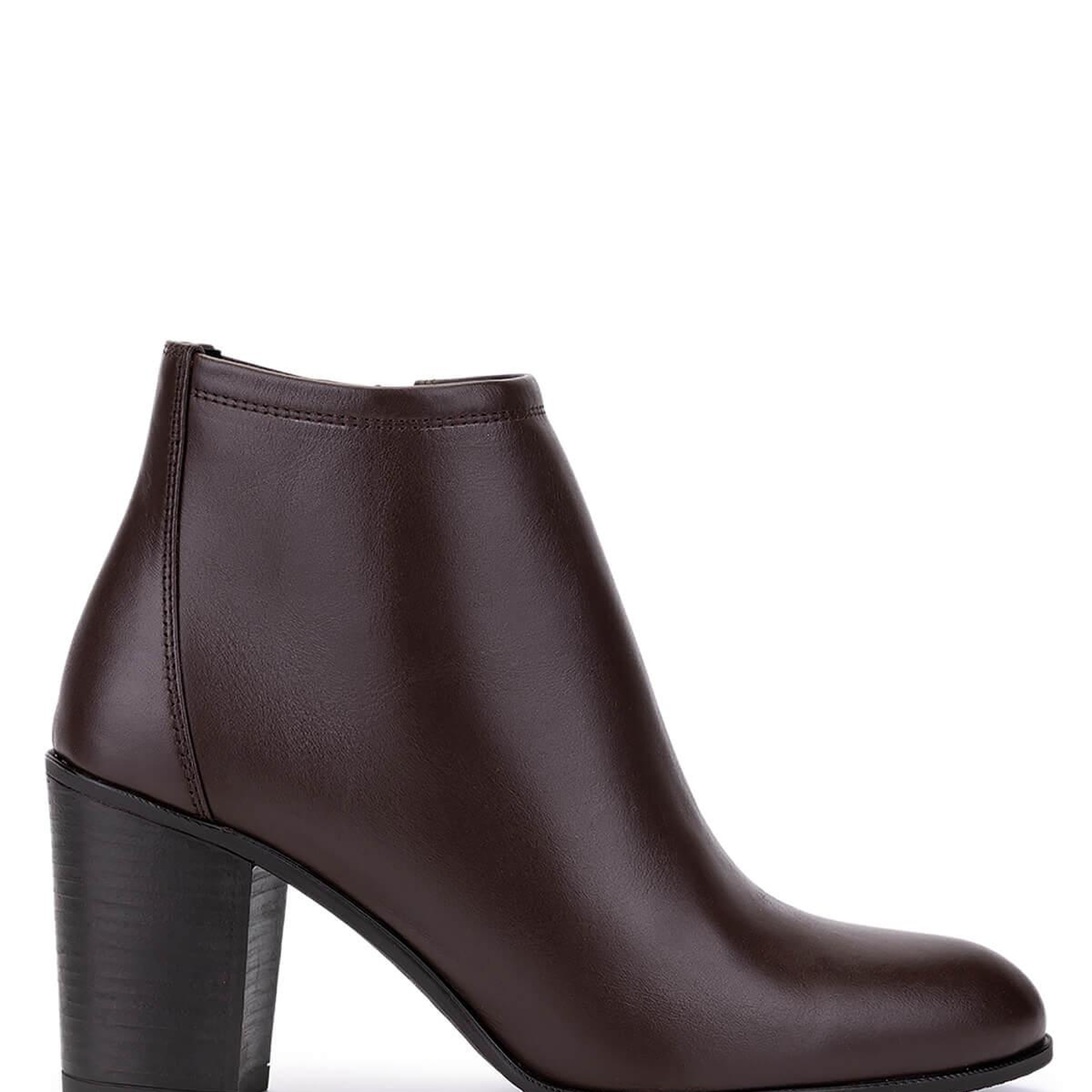 Tamer Tanca Kadın Hakiki Deri Kahverengi Topuklu Bot