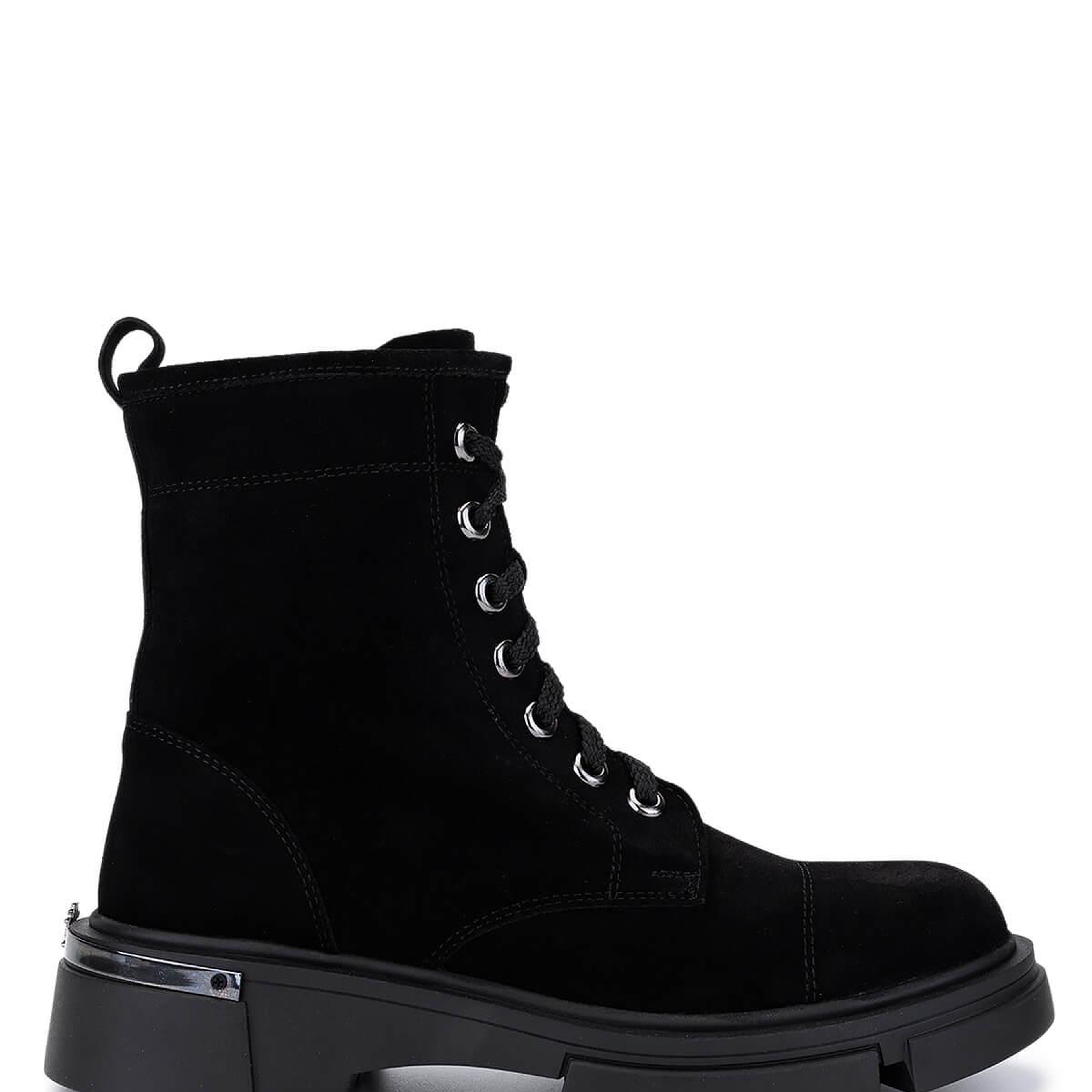 Tamer Tanca Kadın Siyah Süet Casual Bot