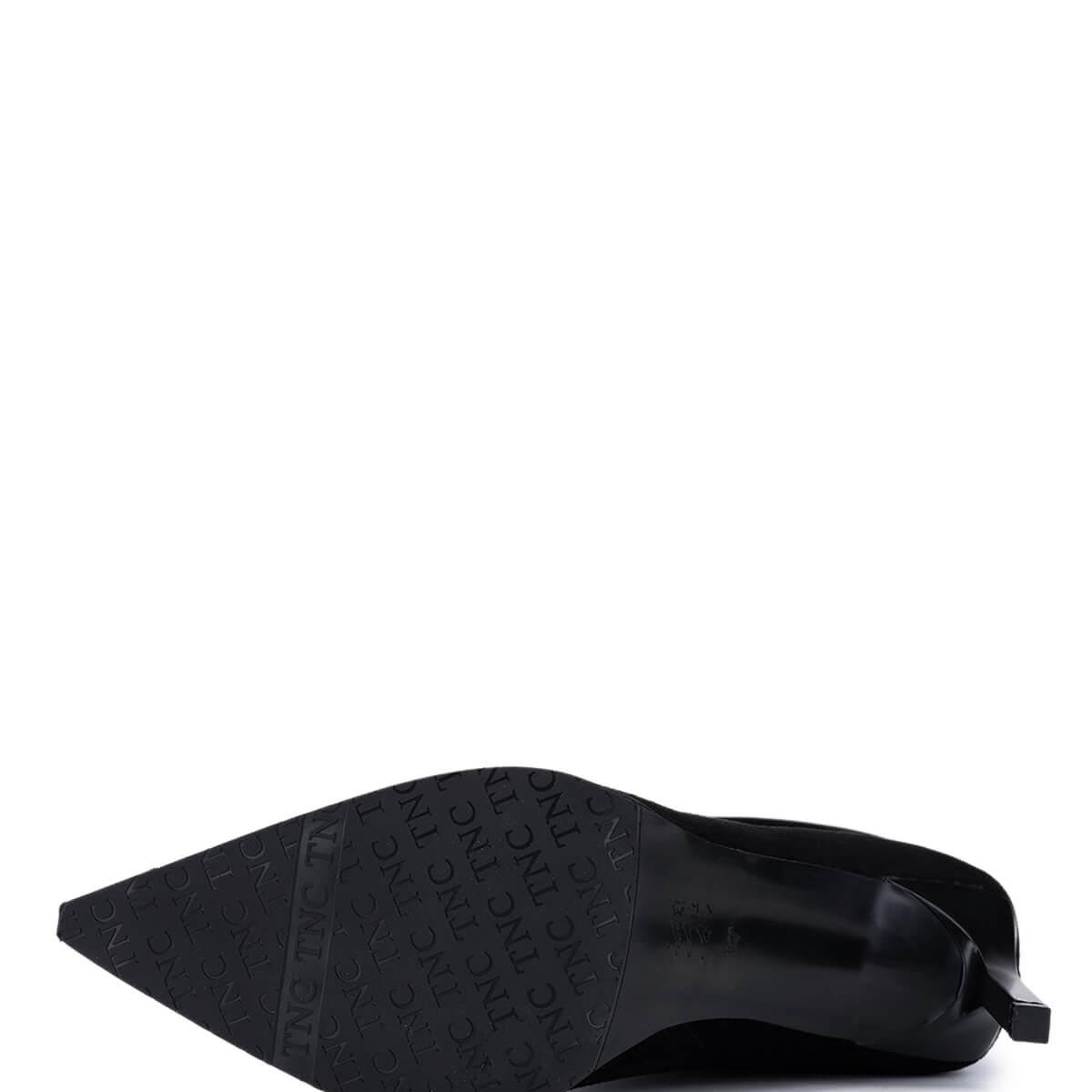 Tamer Tanca Kadın Hakiki Deri Siyah Süet Topuklu Bot