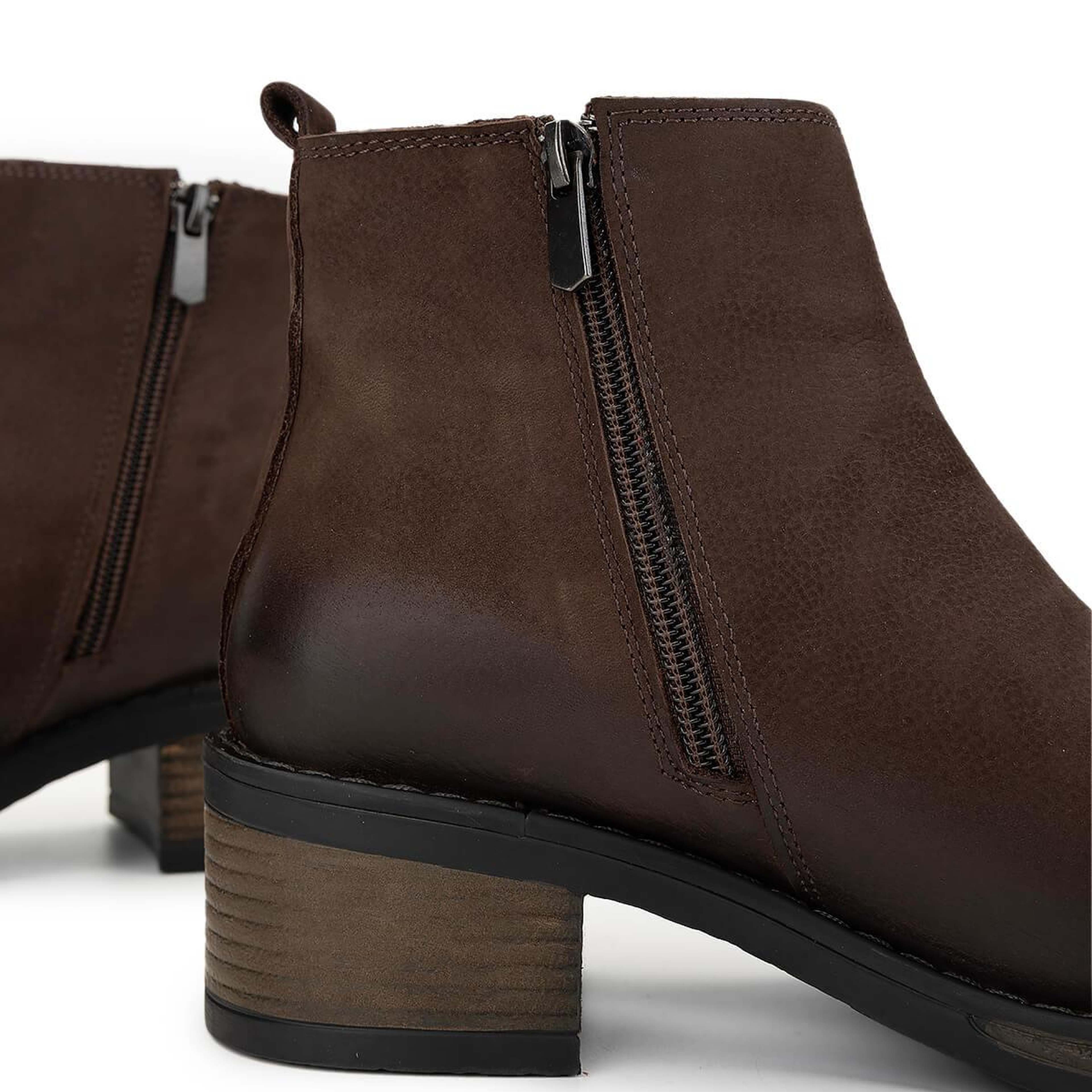 Tamer Tanca Kadın Hakiki Deri Kahverengi Nubuk Casual Bot