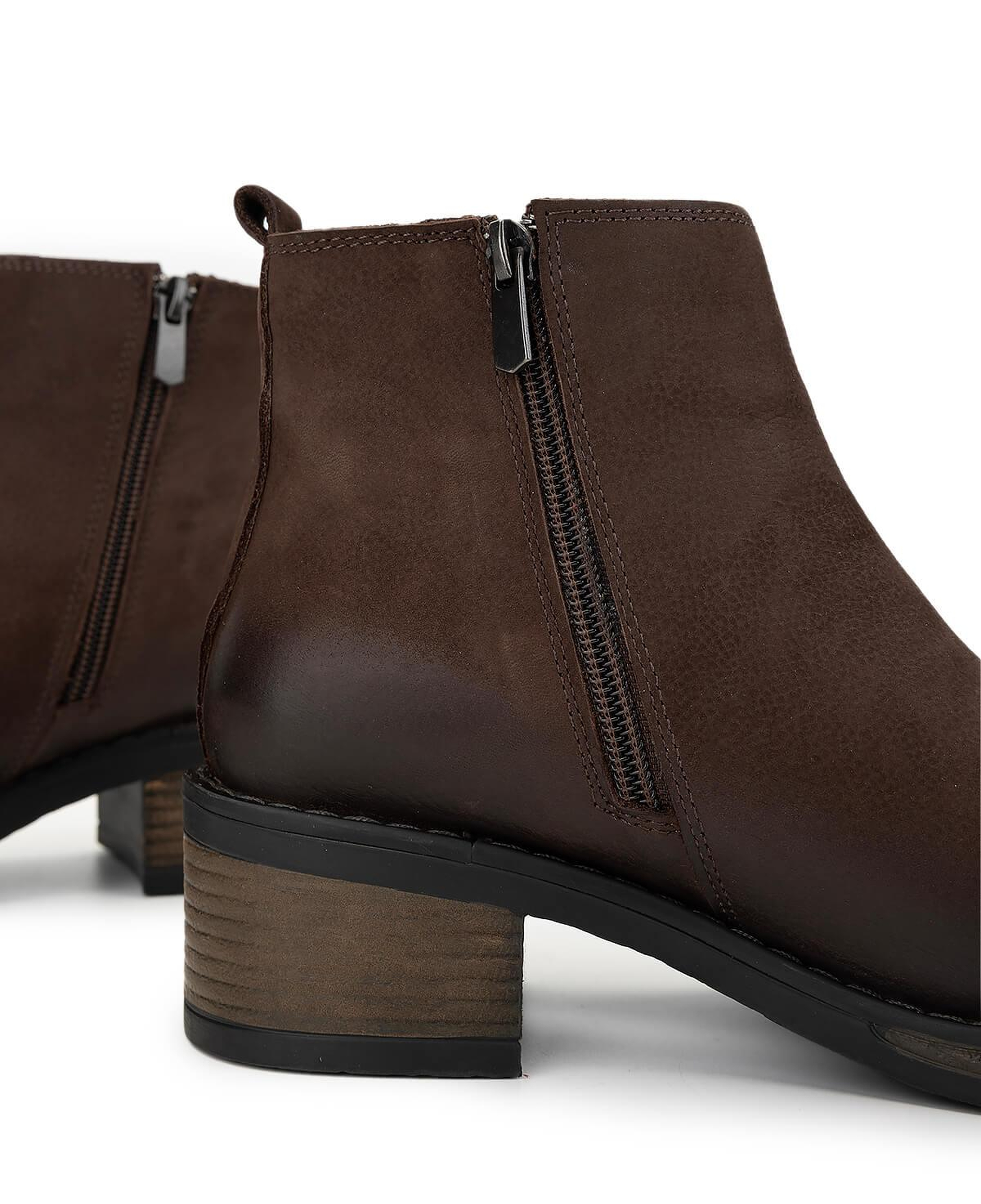 Tamer Tanca Kadın Hakiki Deri Kahverengi Nubuk Casual Bot