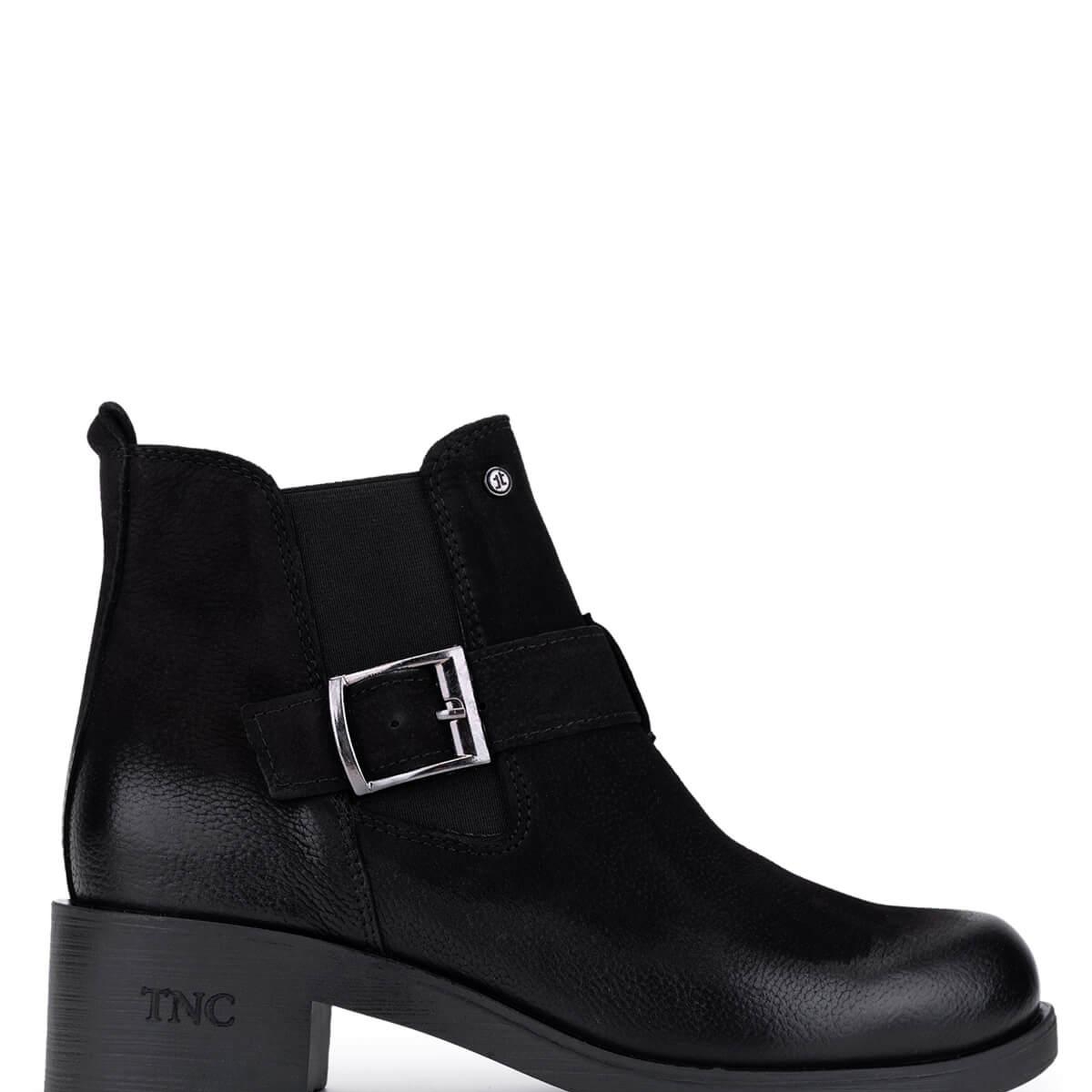 Tamer Tanca Kadın Hakiki Deri Siyah Nubuk Casual Bot