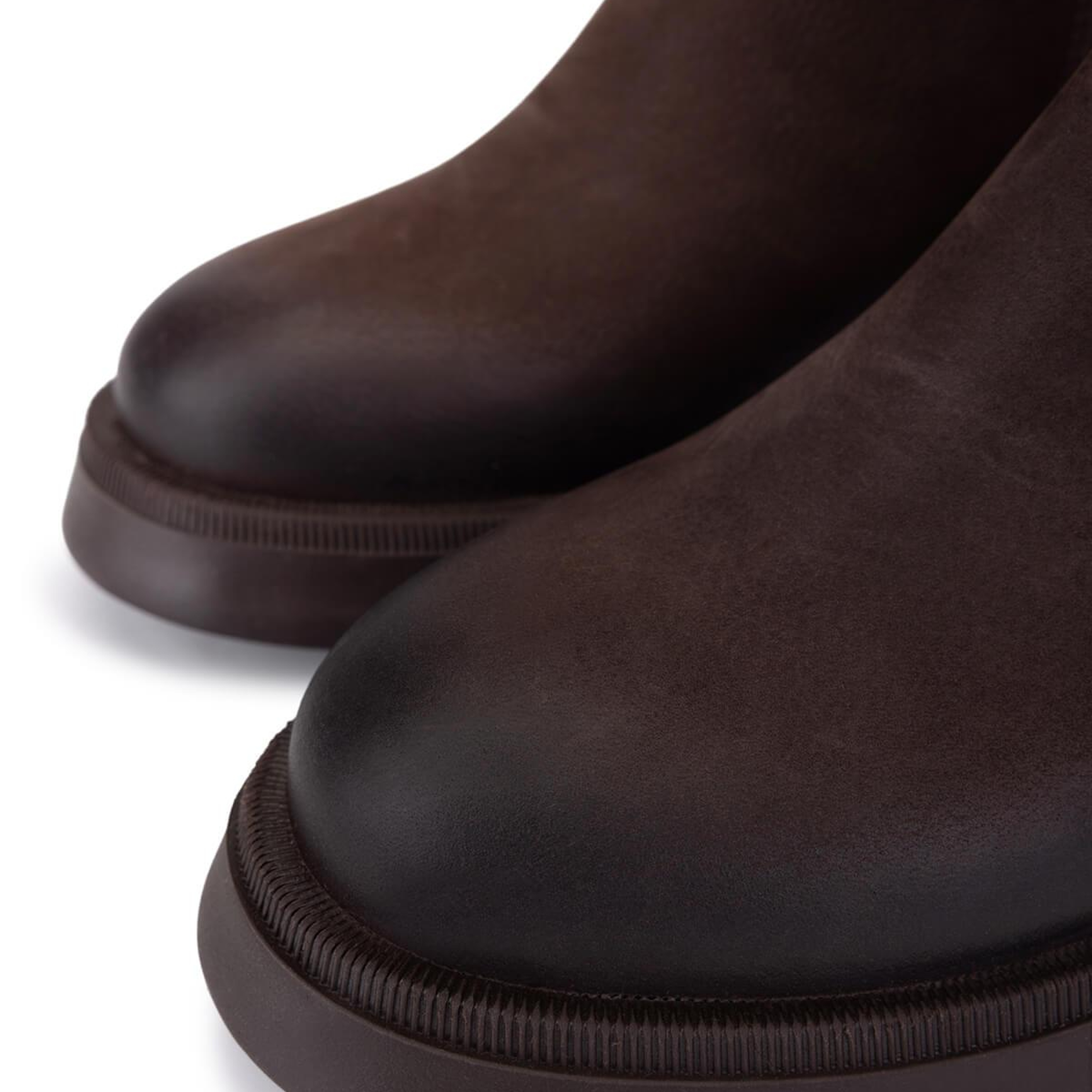 Tamer Tanca Kadın Hakiki Deri Kahverengi Nubuk Casual Bot