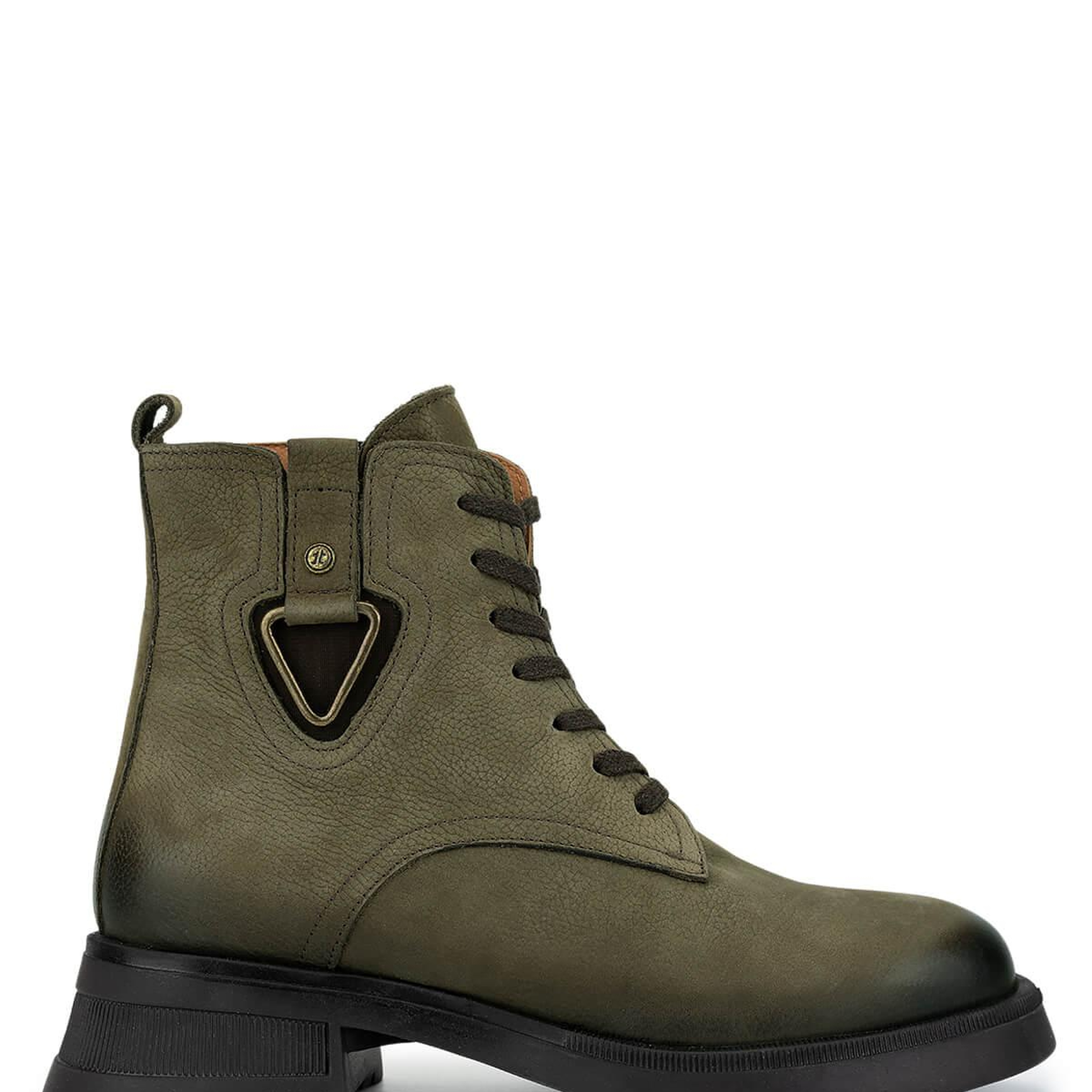 Tamer Tanca Kadın Hakiki Deri Yeşil Casual Bot