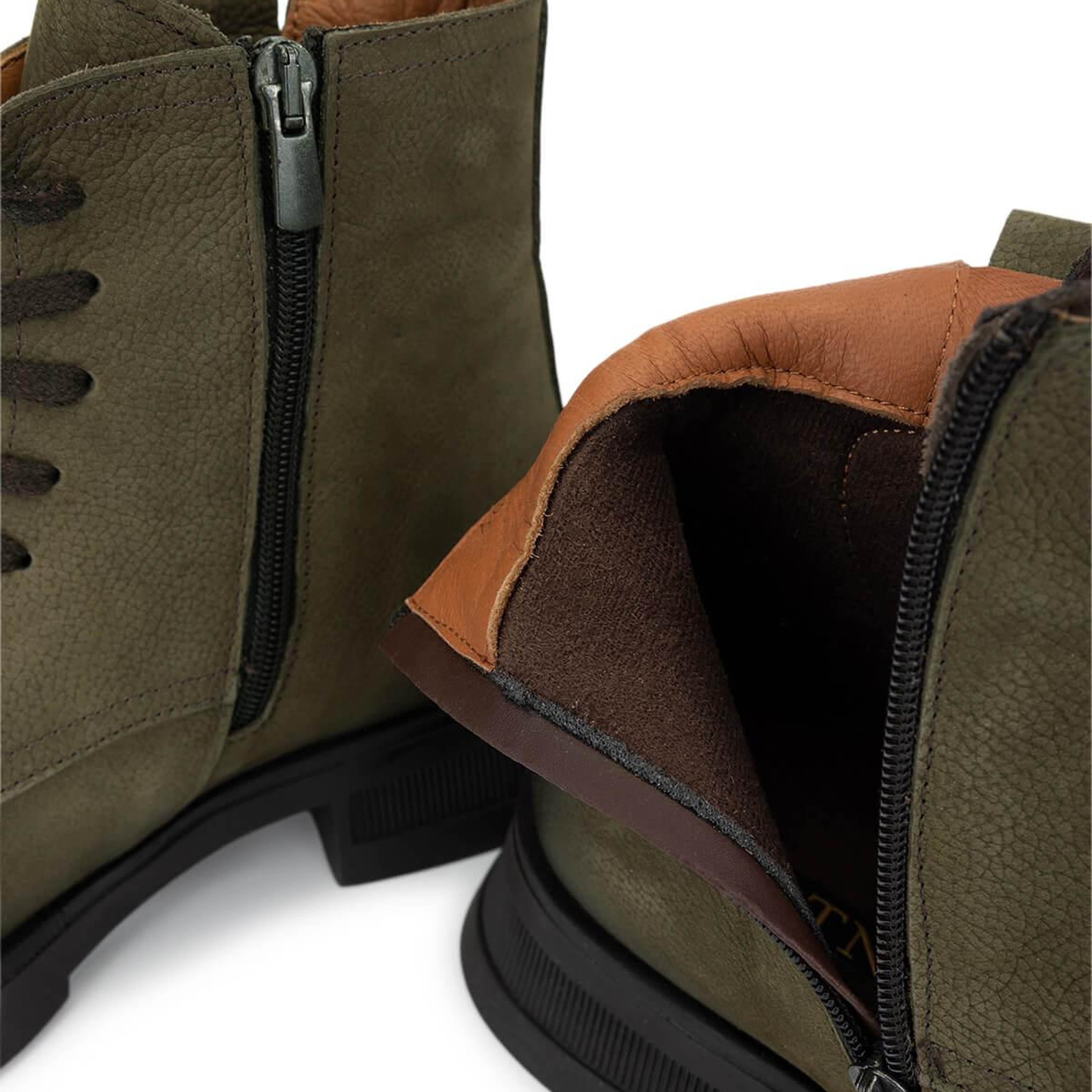 Tamer Tanca Kadın Hakiki Deri Yeşil Casual Bot