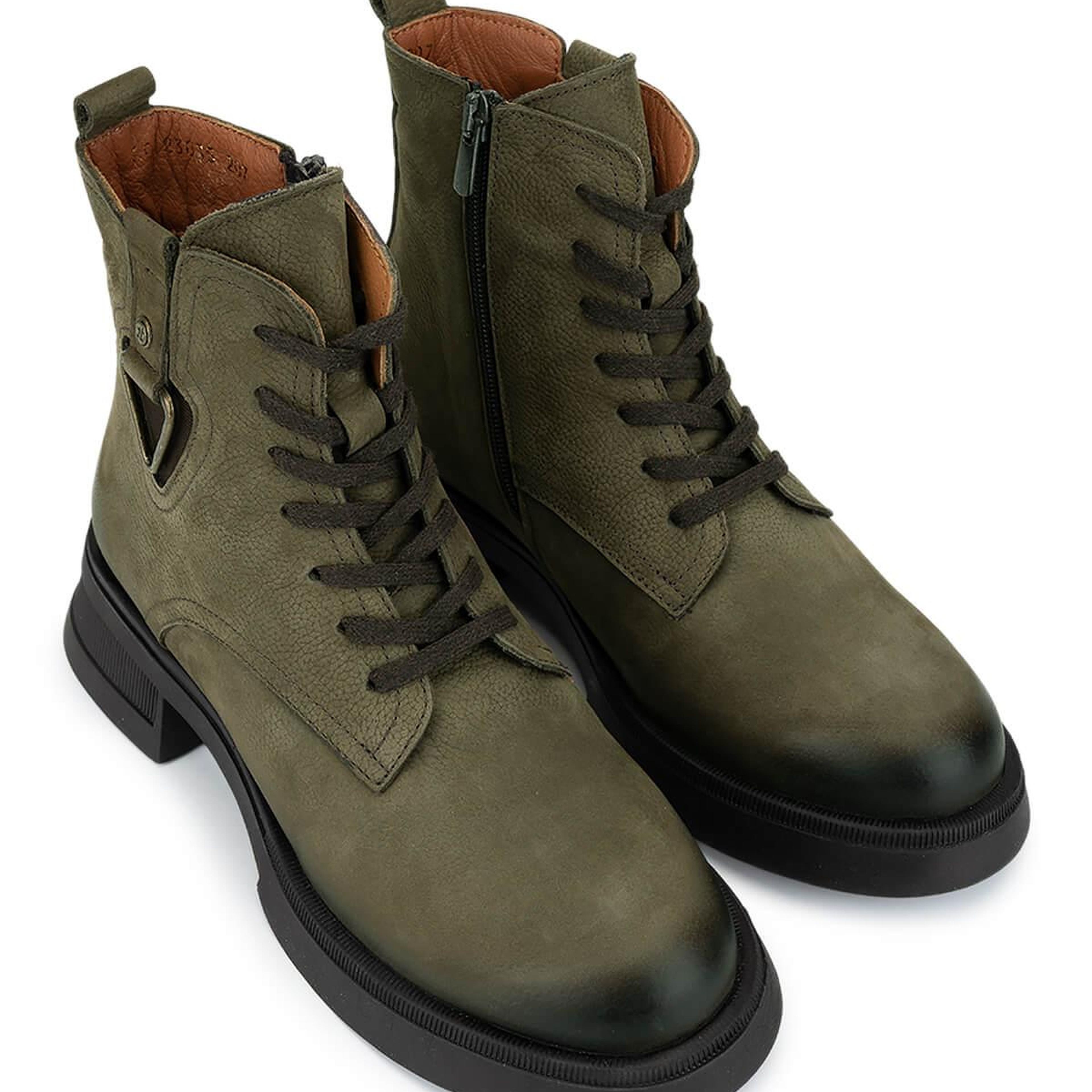 Tamer Tanca Kadın Hakiki Deri Yeşil Casual Bot