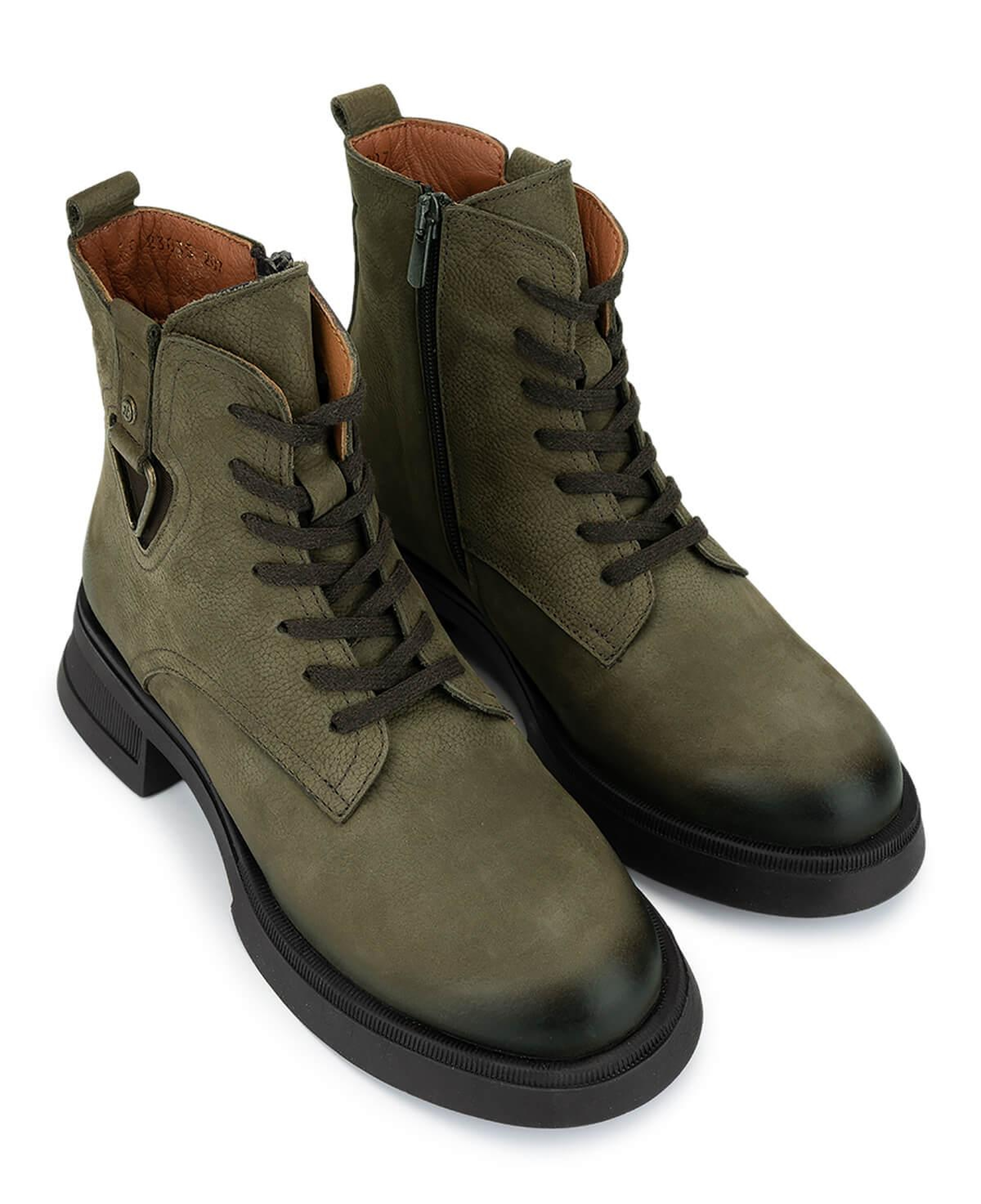 Tamer Tanca Kadın Hakiki Deri Yeşil Casual Bot