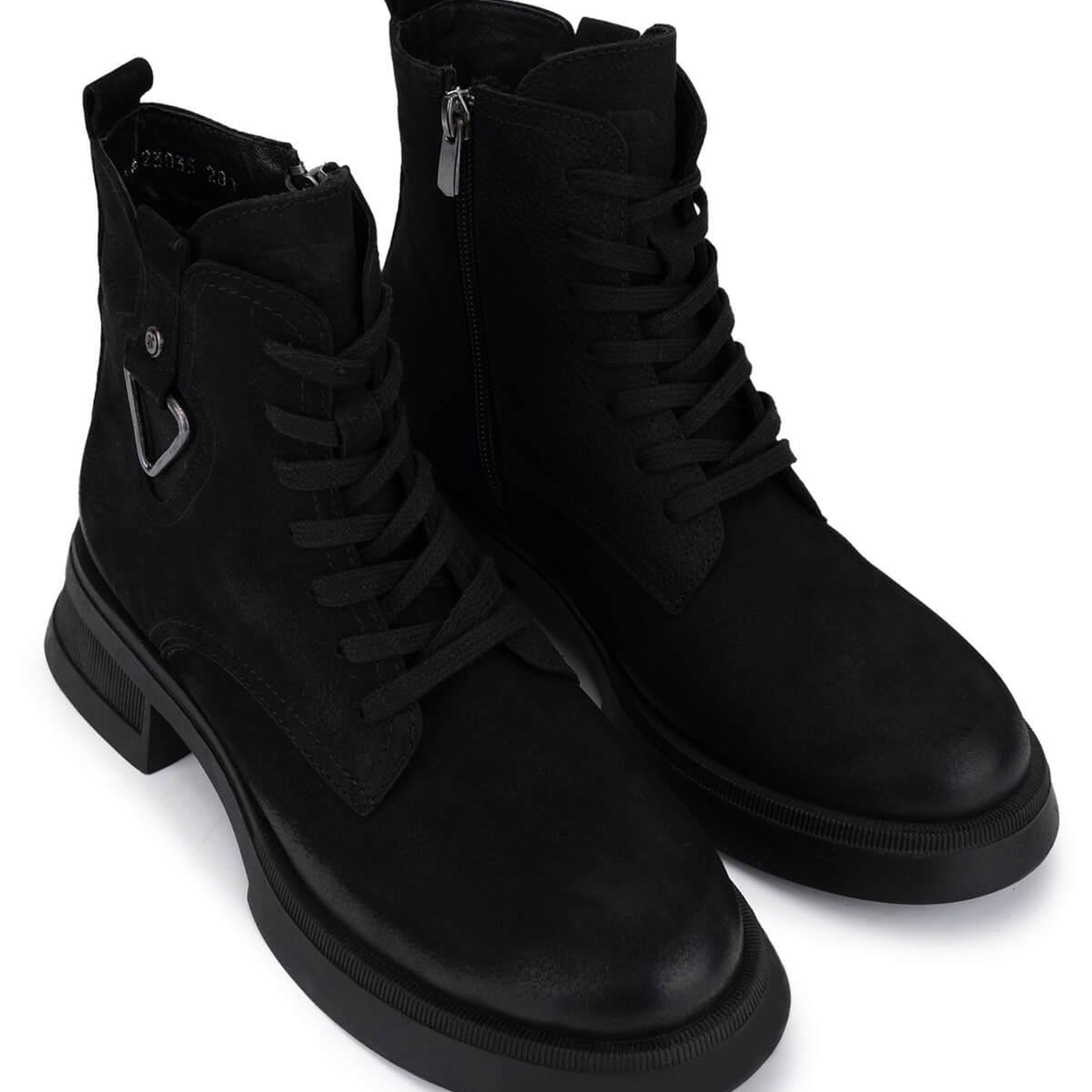 Tamer Tanca Kadın Hakiki Deri Siyah Nubuk Casual Bot