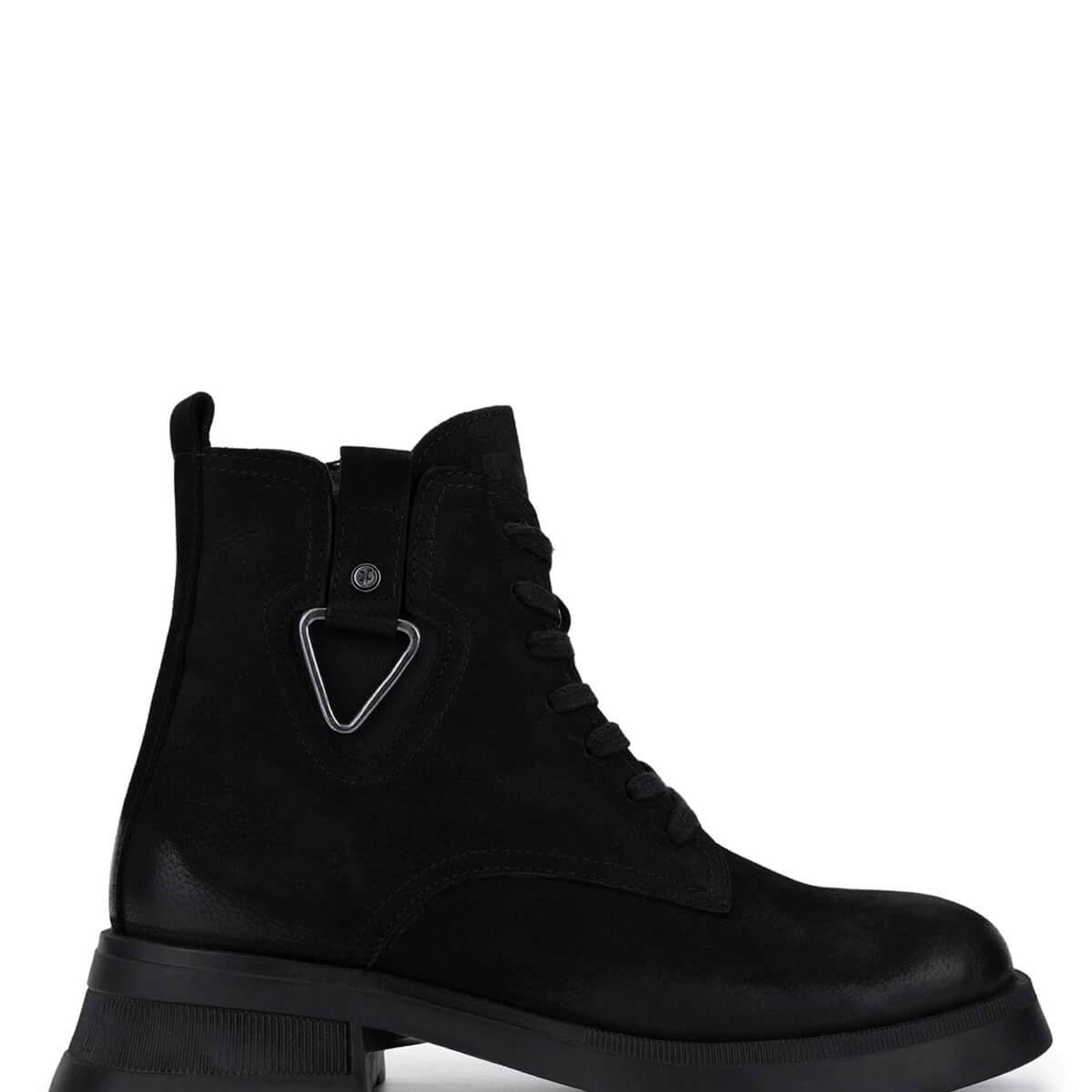 Tamer Tanca Kadın Hakiki Deri Siyah Nubuk Casual Bot