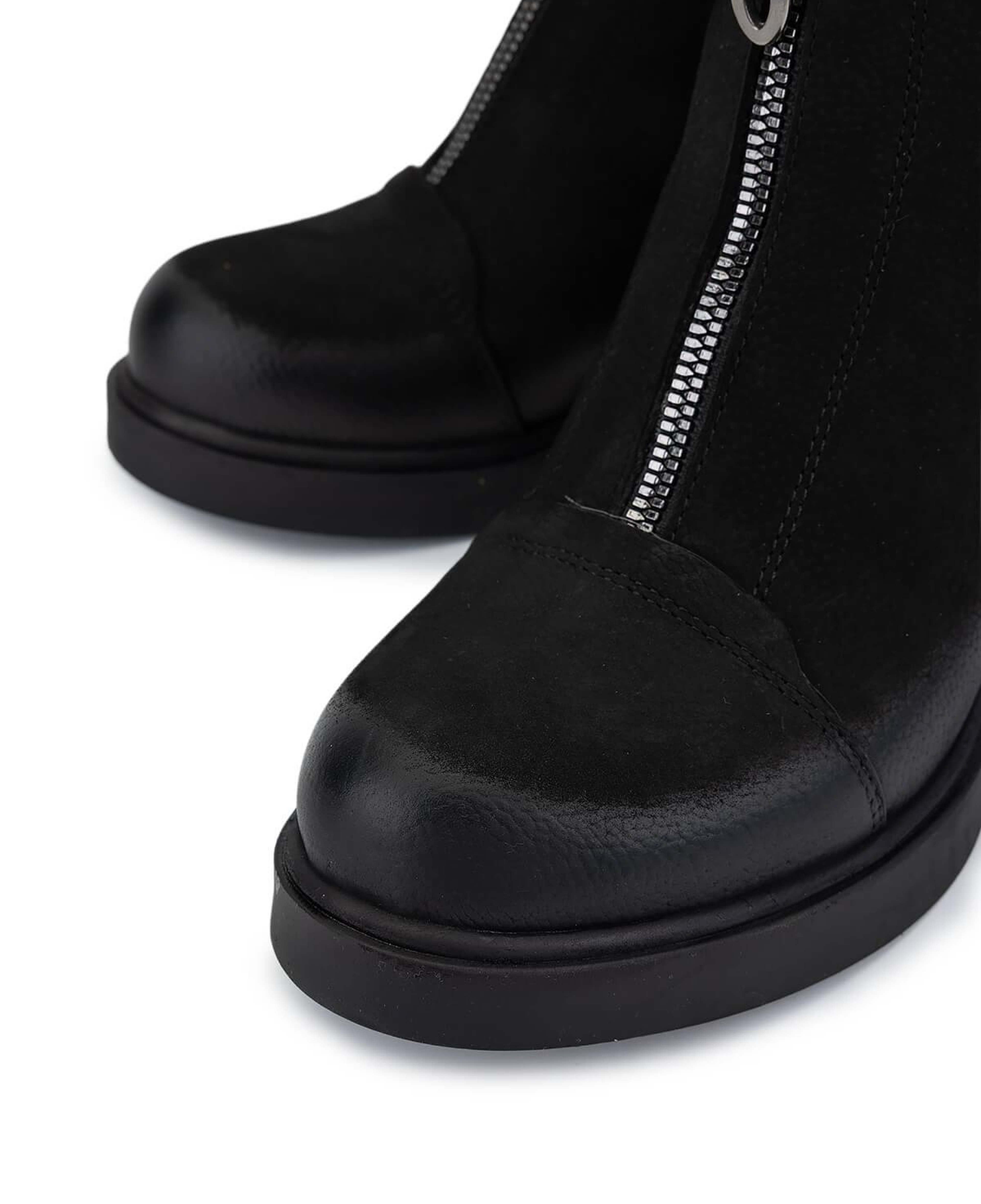 Tamer Tanca Kadın Hakiki Deri Siyah Nubuk Casual Bot