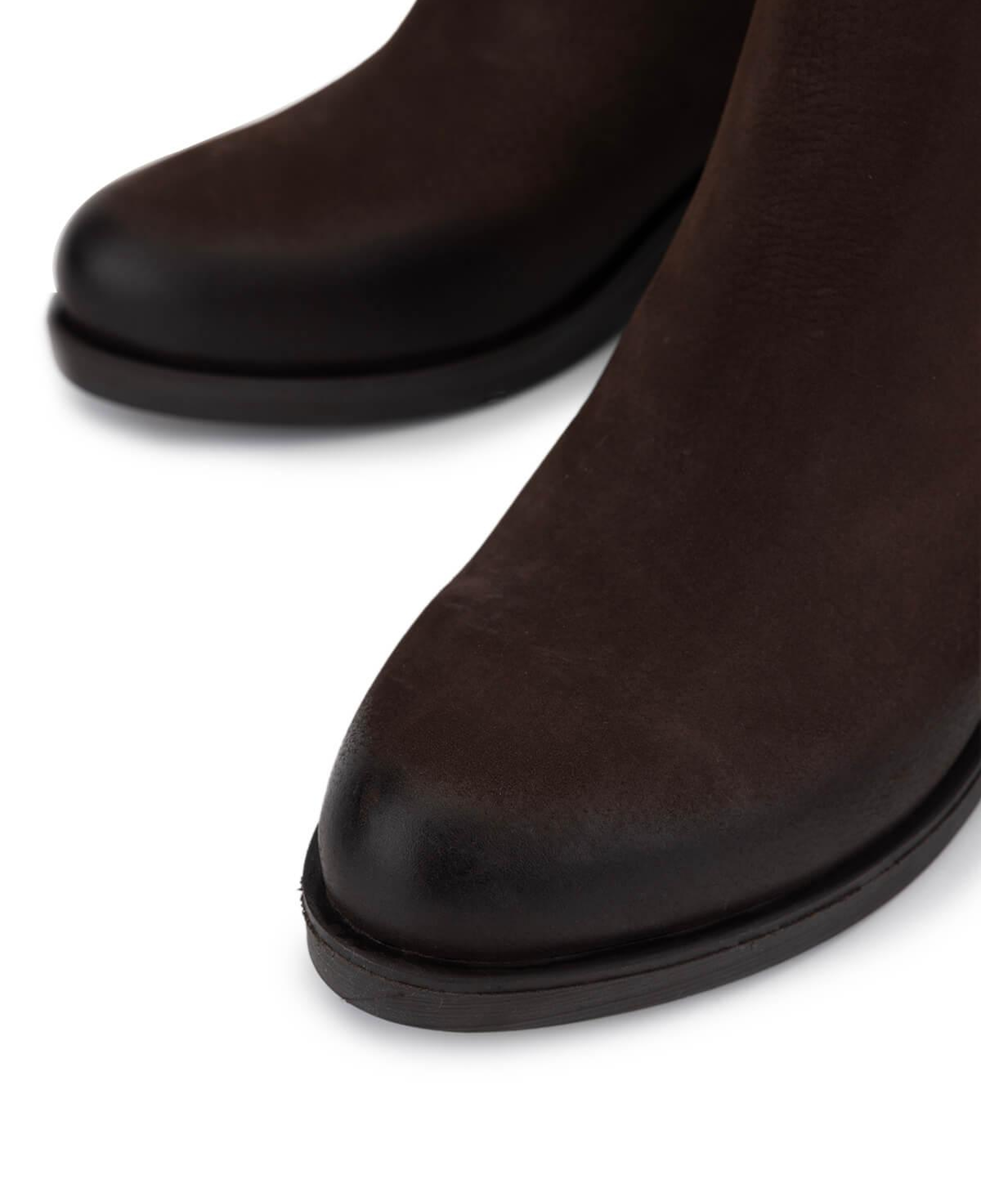 Tamer Tanca Kadın Hakiki Deri Kahverengi Topuklu Bot