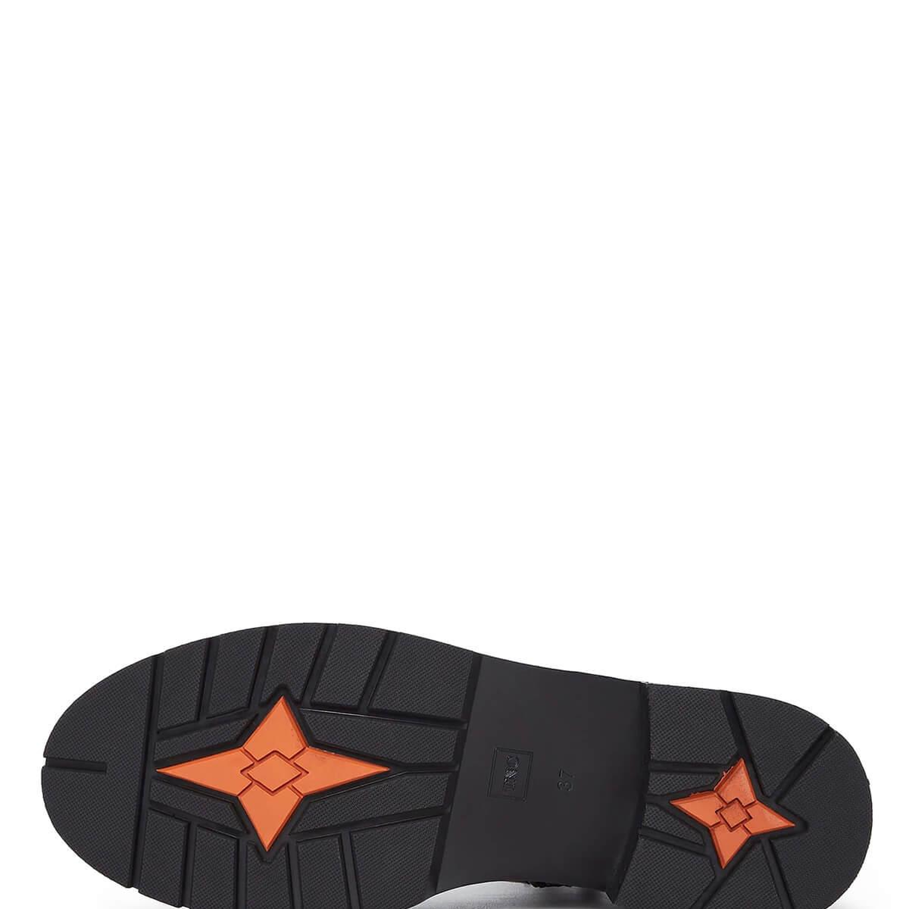 Tamer Tanca Kadın Hakiki Deri Siyah Rugan Casual Bot