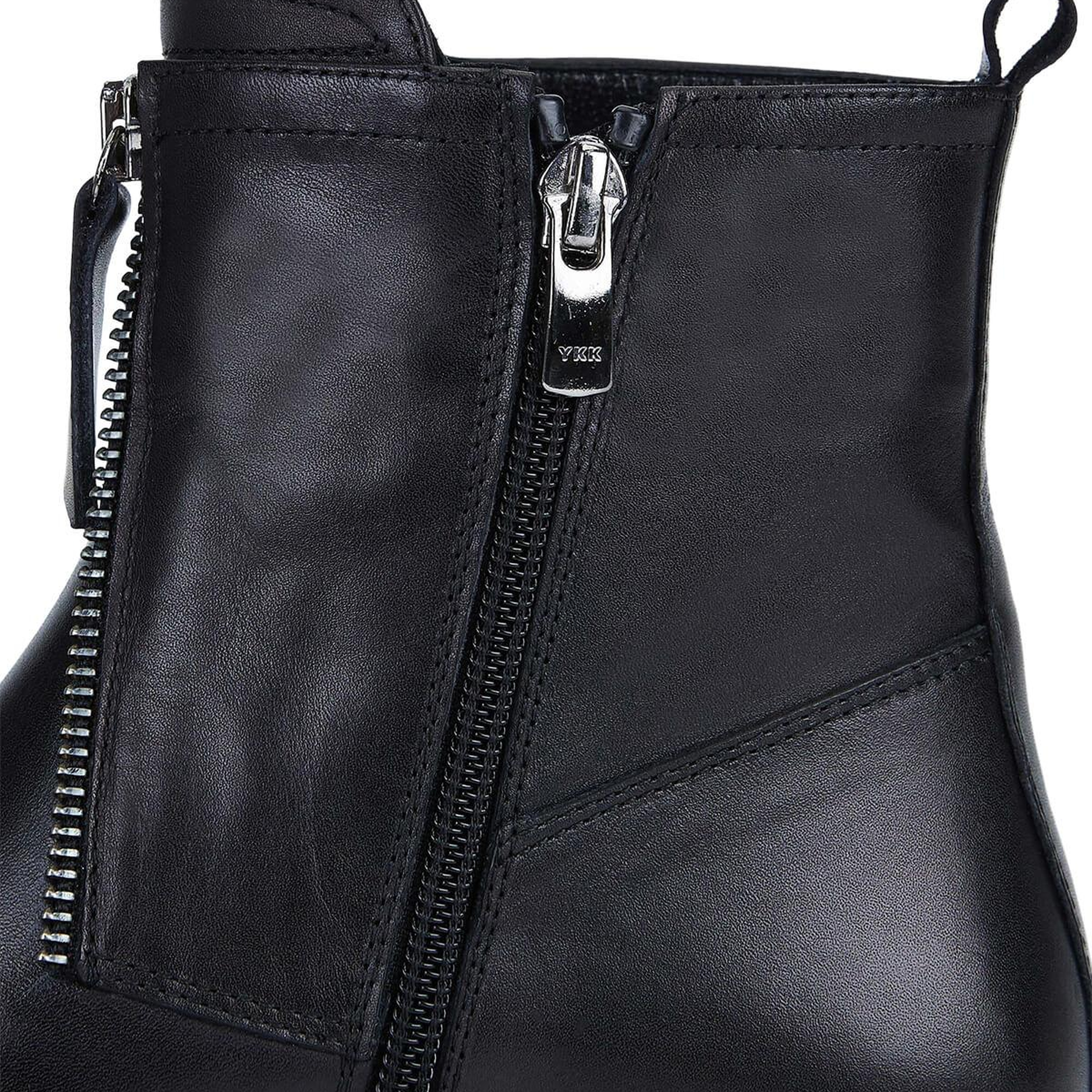 Tamer Tanca Kadın Hakiki Deri Siyah Deri Casual Bot