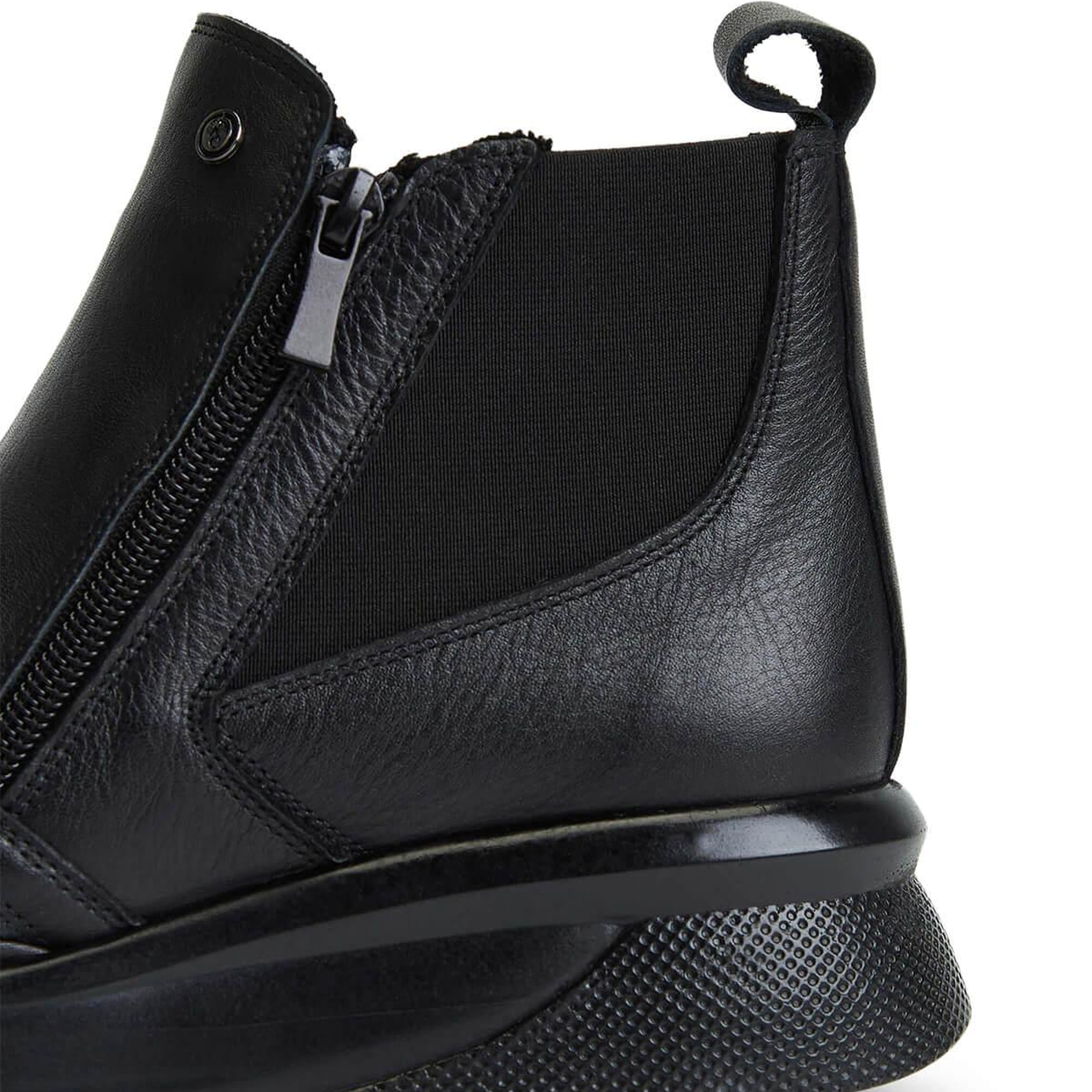 Tamer Tanca Kadın Hakiki Deri Siyah Casual Bot