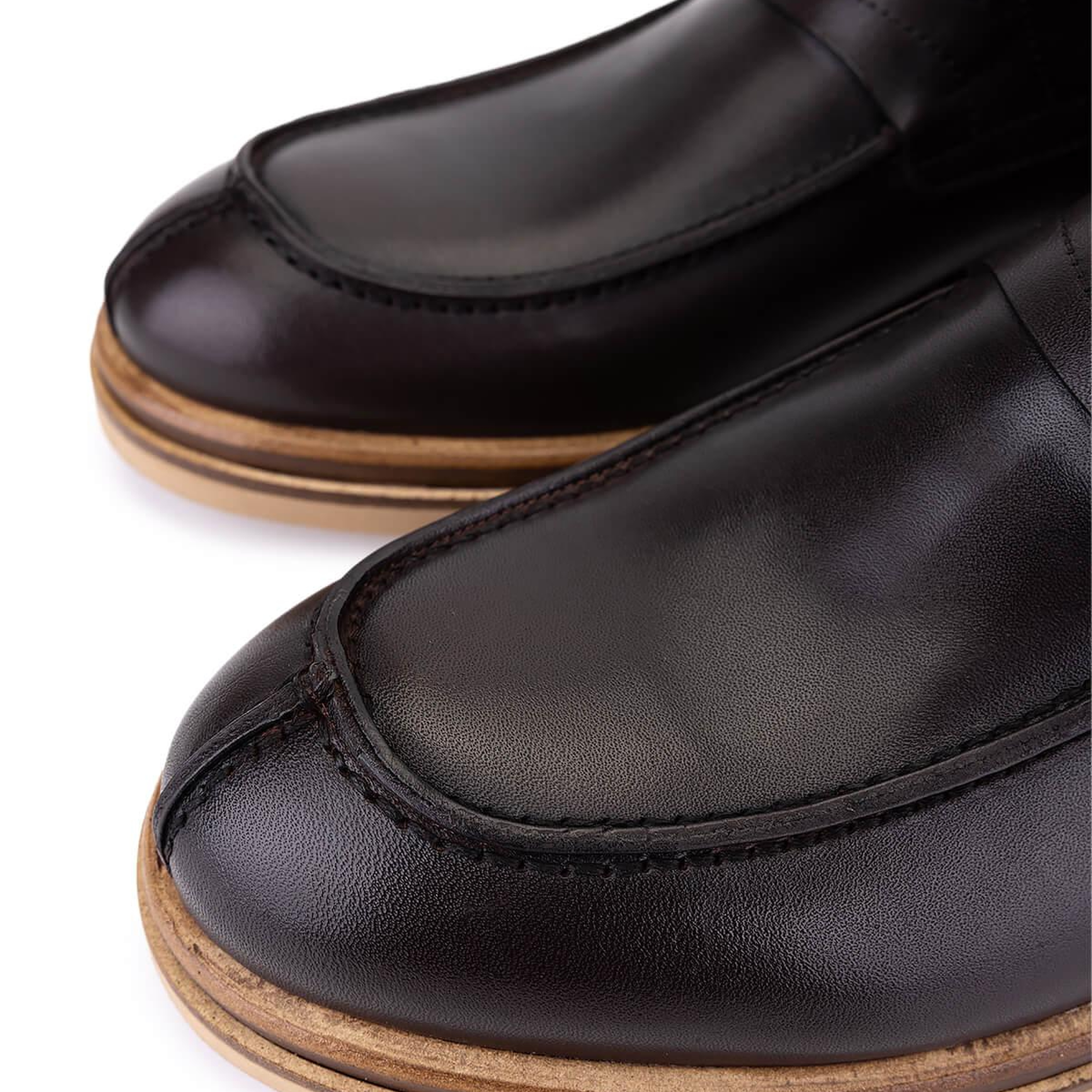 Tamer Tanca Erkek Hakiki Deri Kahverengi Klasik Bot