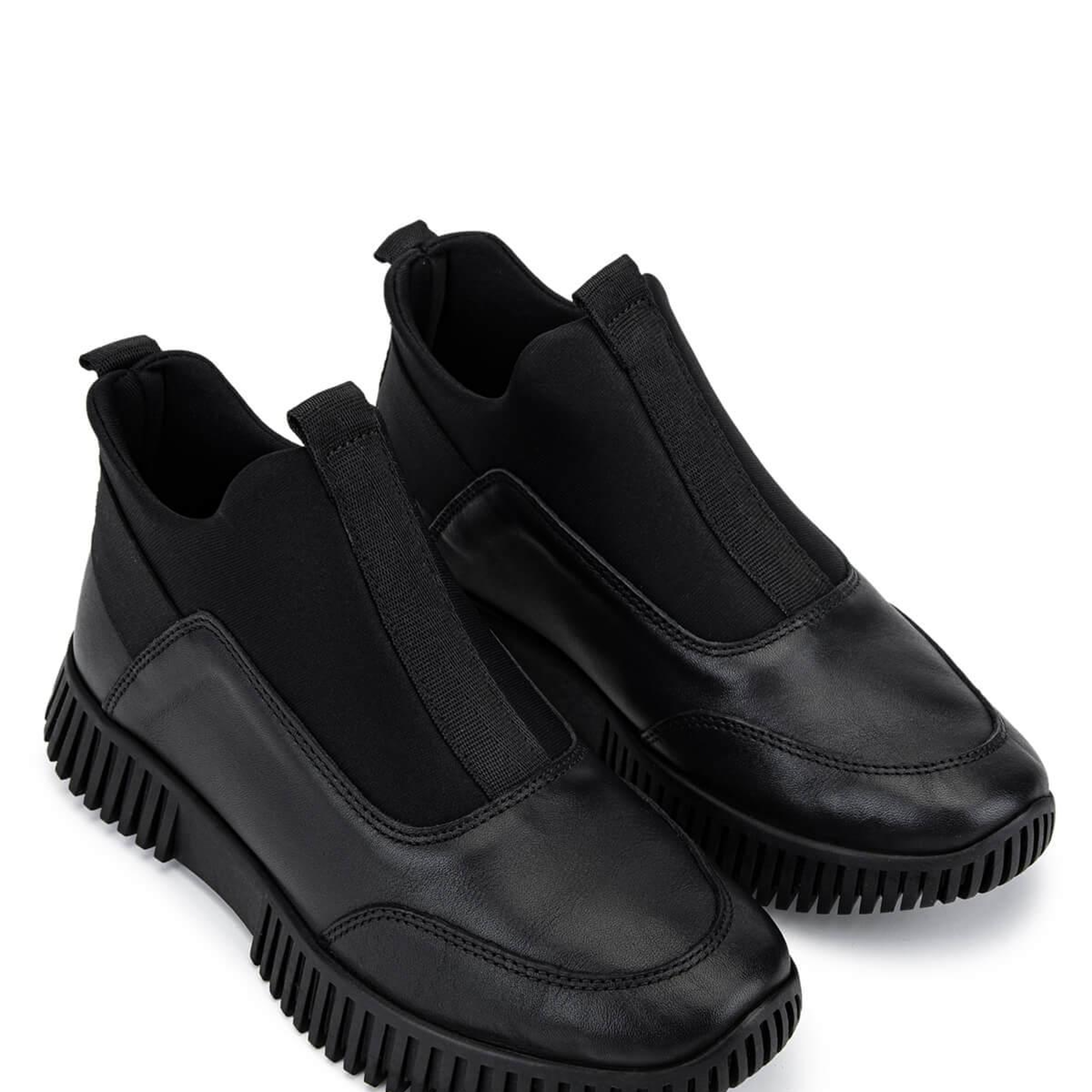 Tamer Tanca Kadın Hakiki Deri Siyah Casual Bot