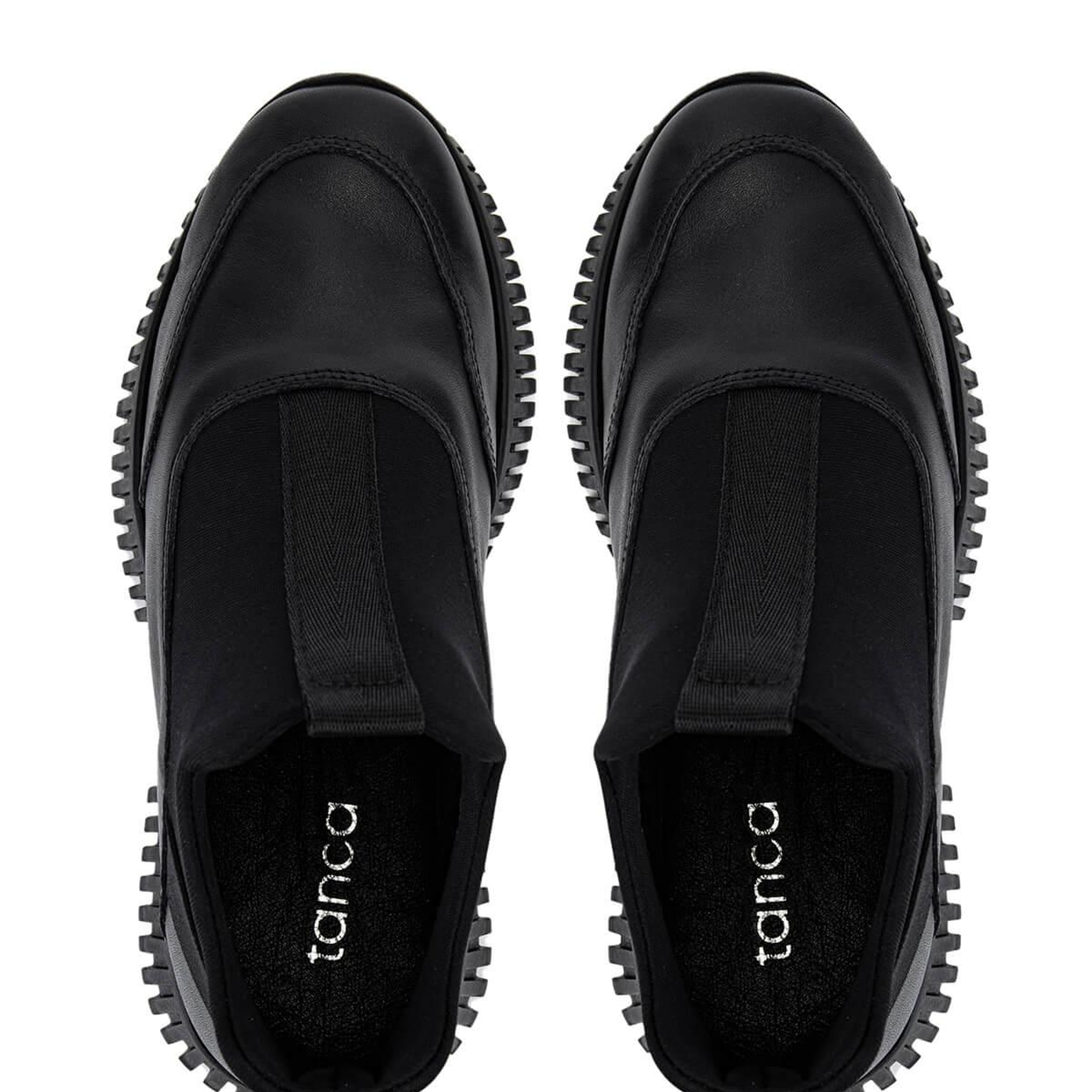 Tamer Tanca Kadın Hakiki Deri Siyah Casual Bot