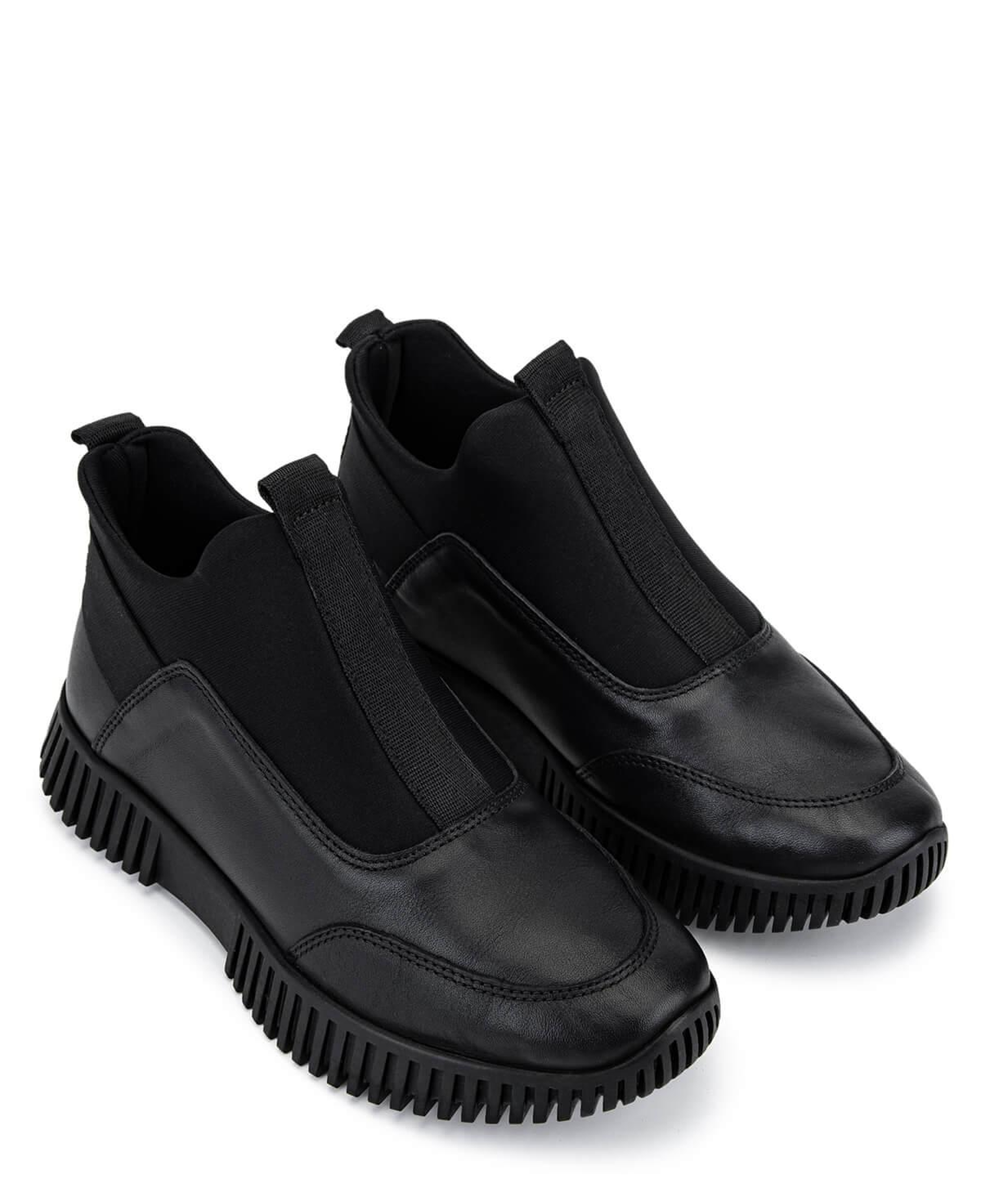 Tamer Tanca Kadın Hakiki Deri Siyah Casual Bot