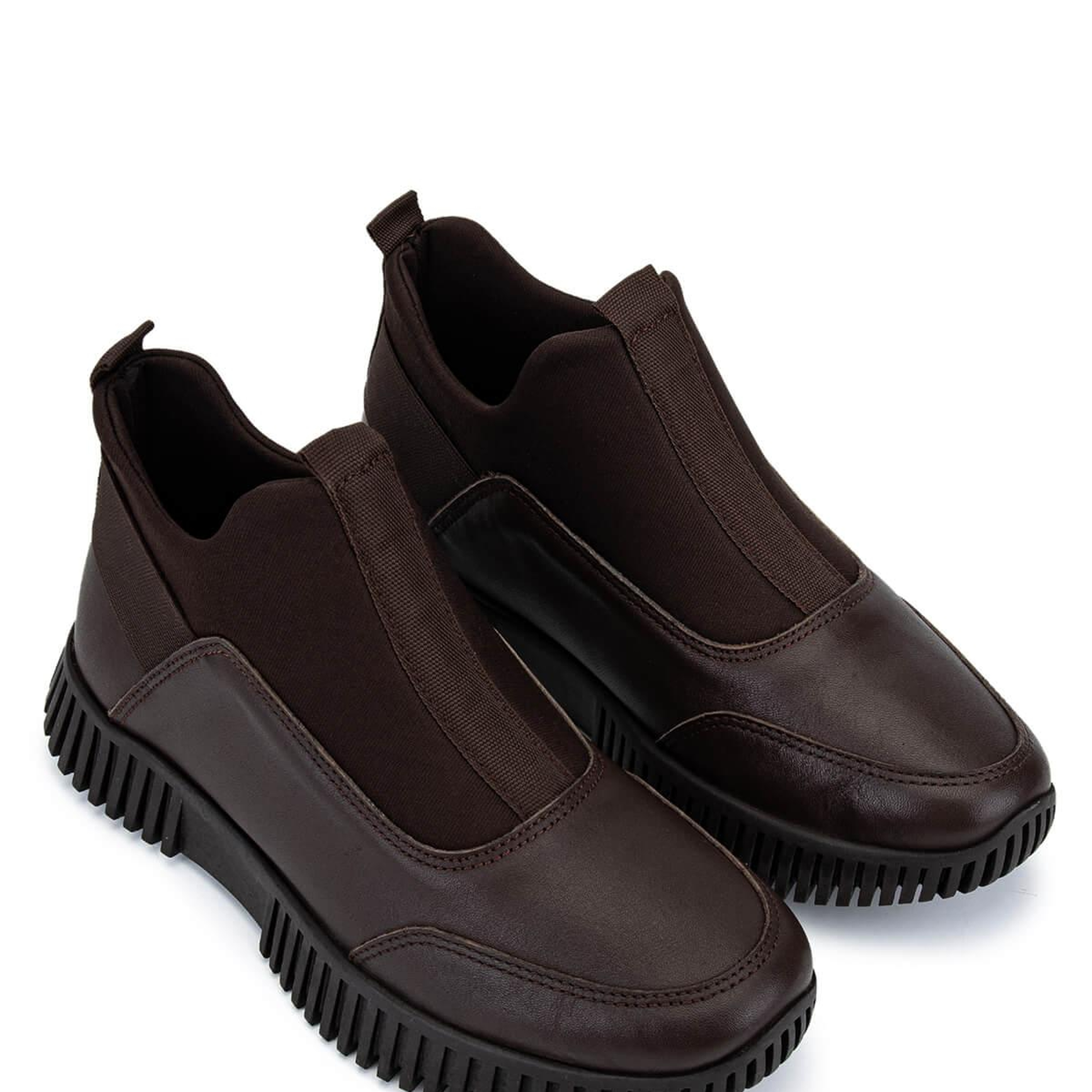 Tamer Tanca Kadın Hakiki Deri Kahverengi Casual Bot